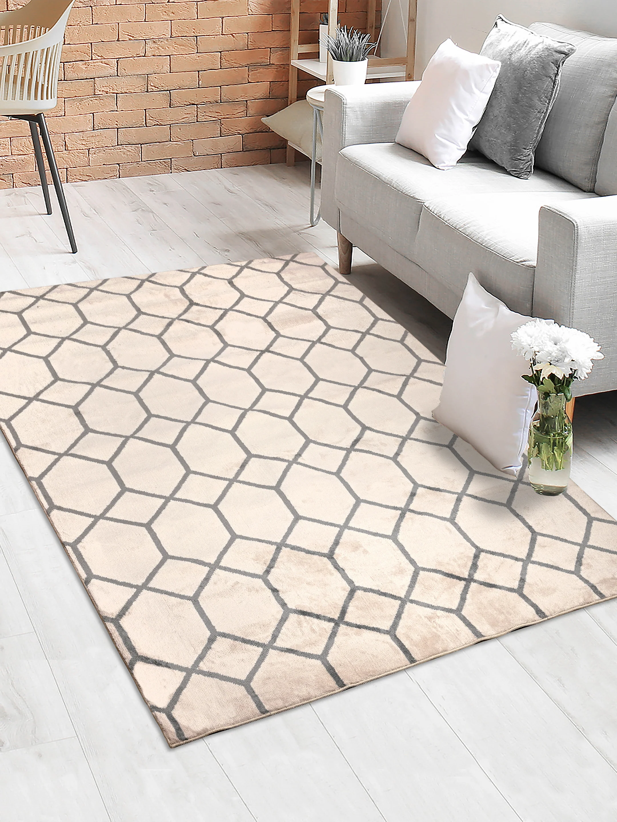Grill Yarn Art Carpet | Cut Pile Surface with Fine Yarn Finish - Image 16