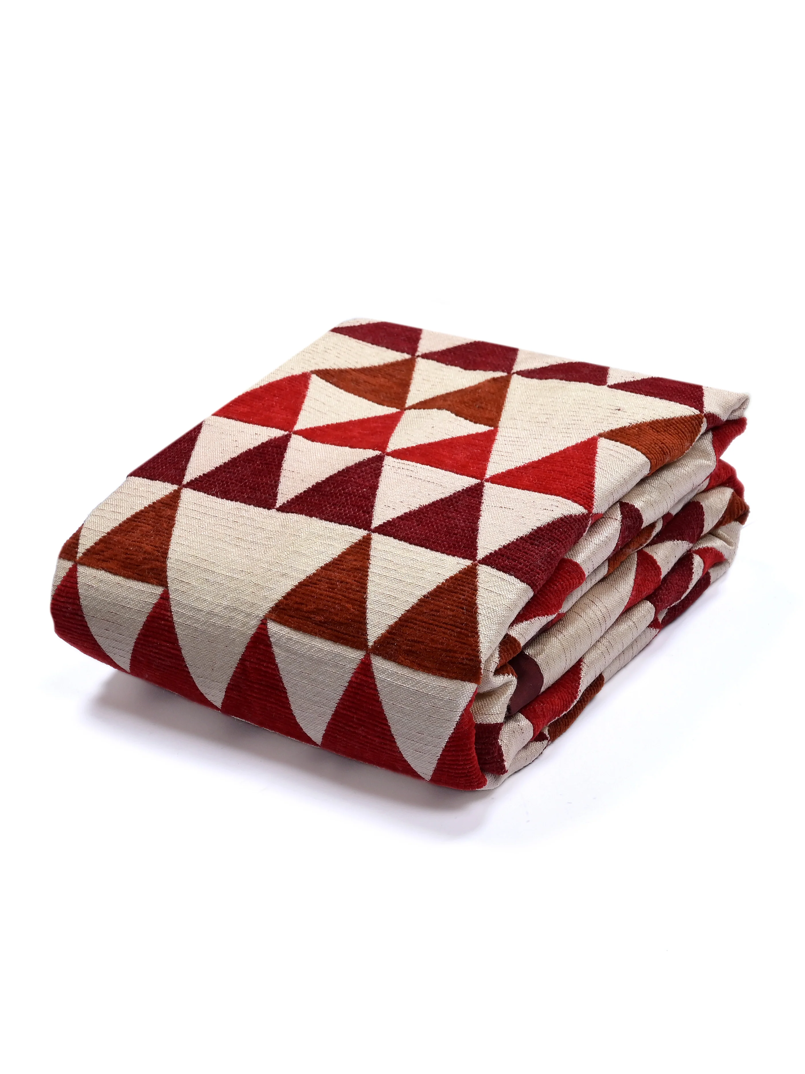 Hill Polyester Cotton Sofa Throw Cover | Mountain Texture – Set 1 - Image 4