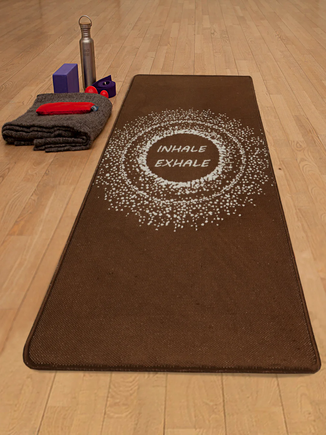 Inhale Exhale Anti-Slip Yoga Mat - Image 9