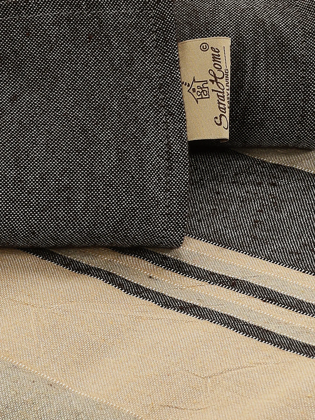 Joy Handwoven Cotton Bed Cover Set – Light Textured Finish | Vibrant Look - Image 3