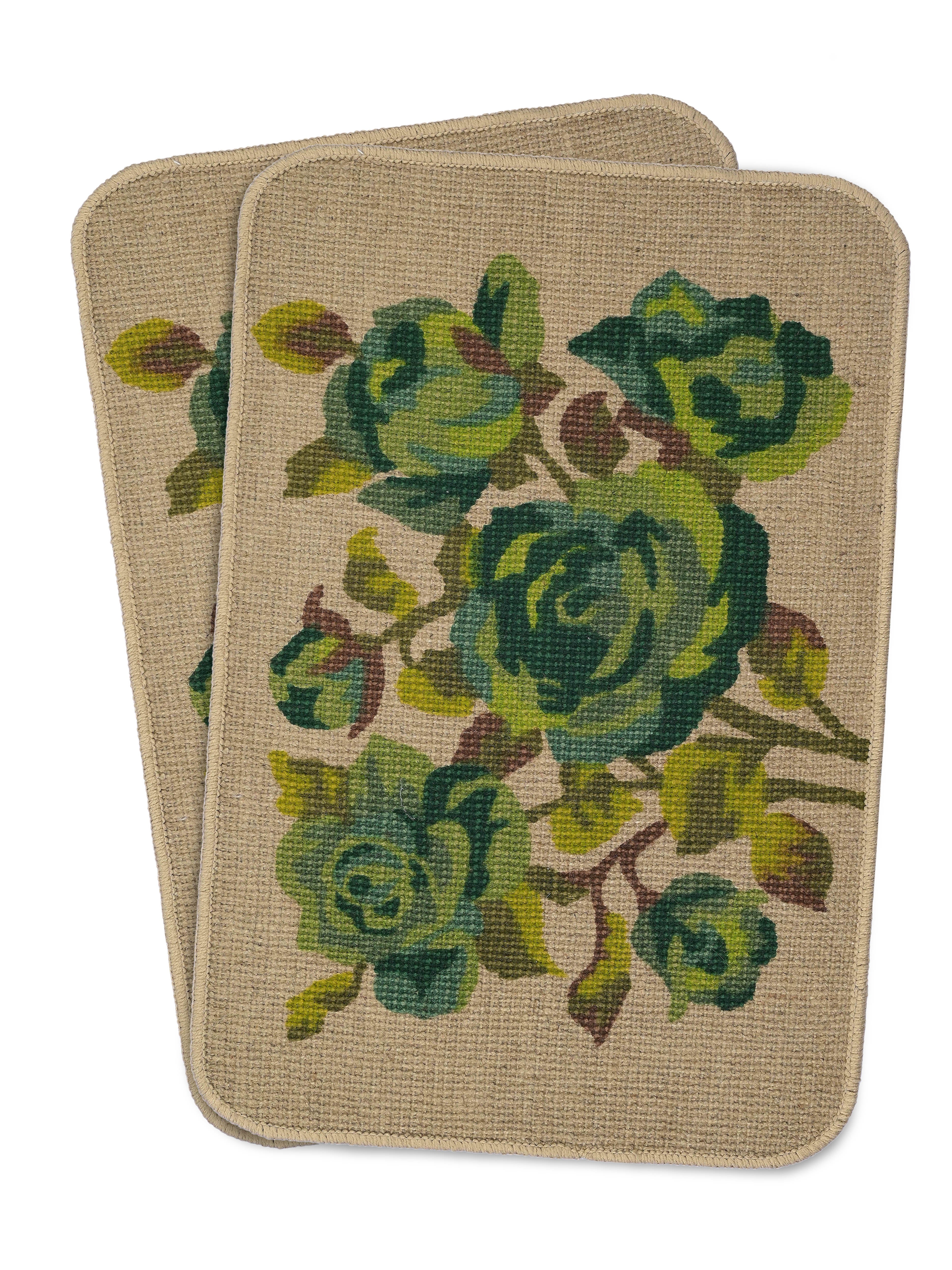 ROSELLA Jute Doormat with Anti-Skid Door Mats | Eco Friendly | Durable | Floor Mat Combo Pack of 2 Pcs 40x60 CM - Image 7