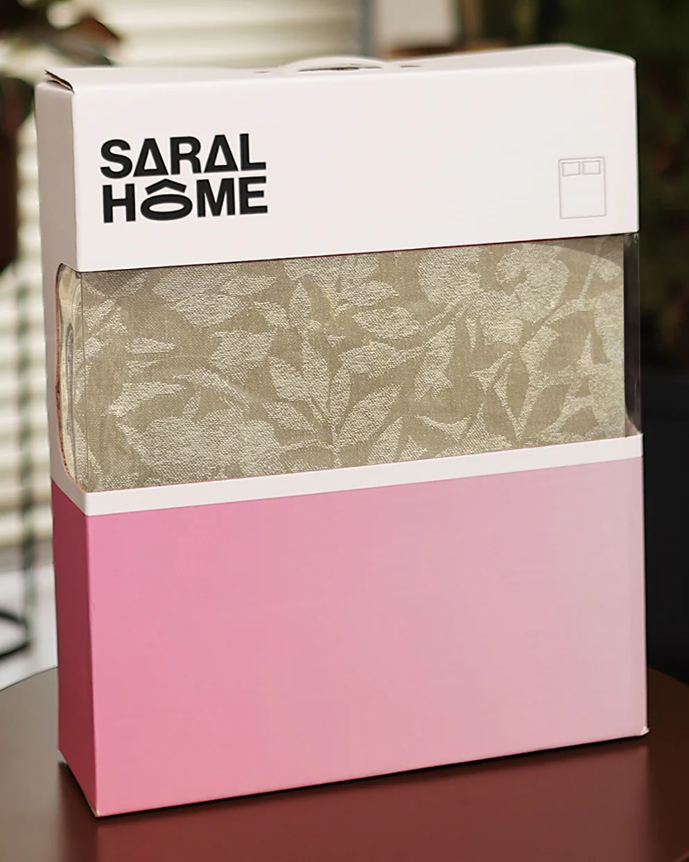 GIFT BOX | Kanan Beige Bedsheet-2 Pillow Covers | Cotton Bedsheet-Cover | For Gift & Daily Use