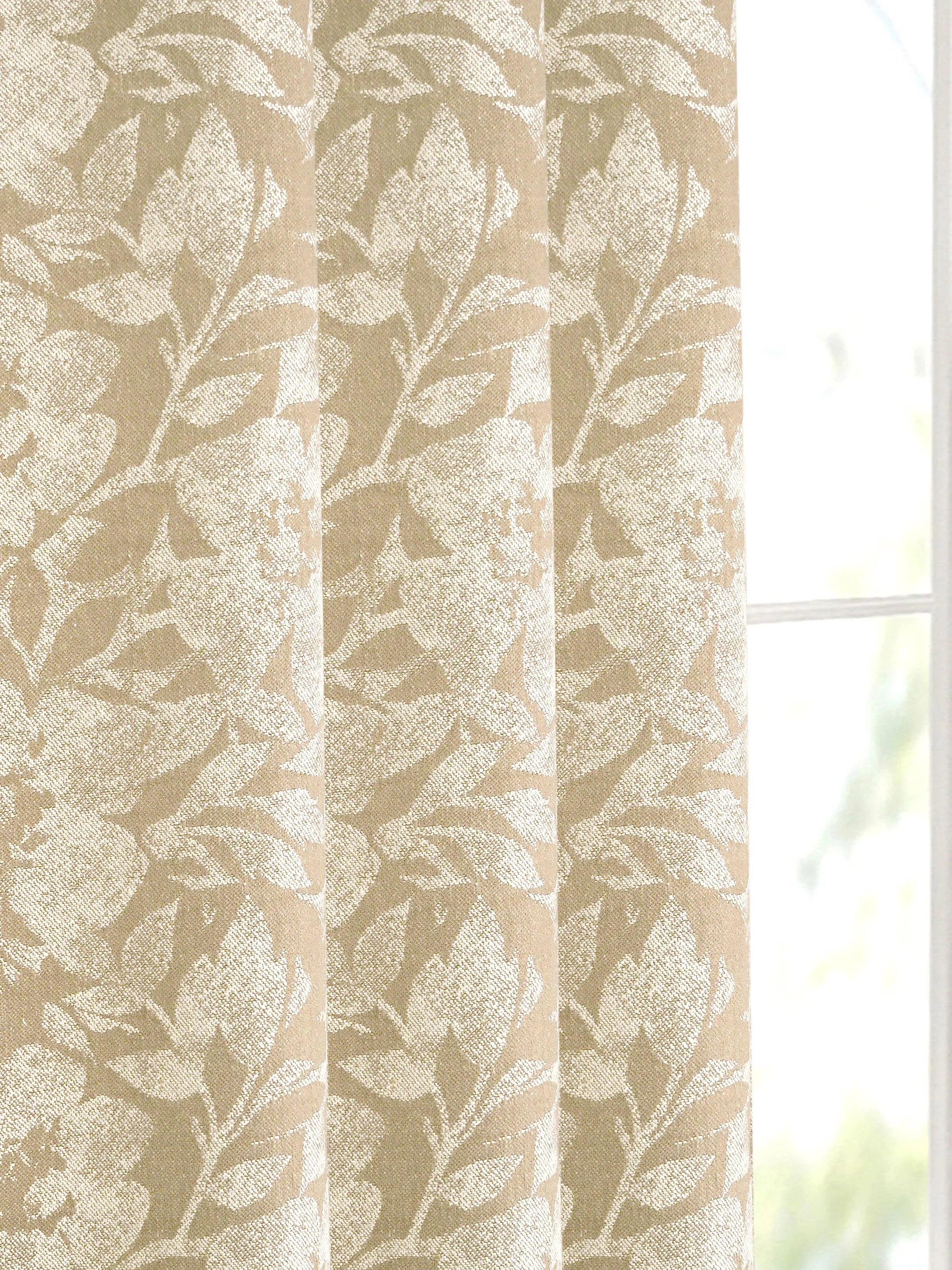 KANAN Cotton Curtains | Elegant Design with Light Filtering Fabric - Image 13