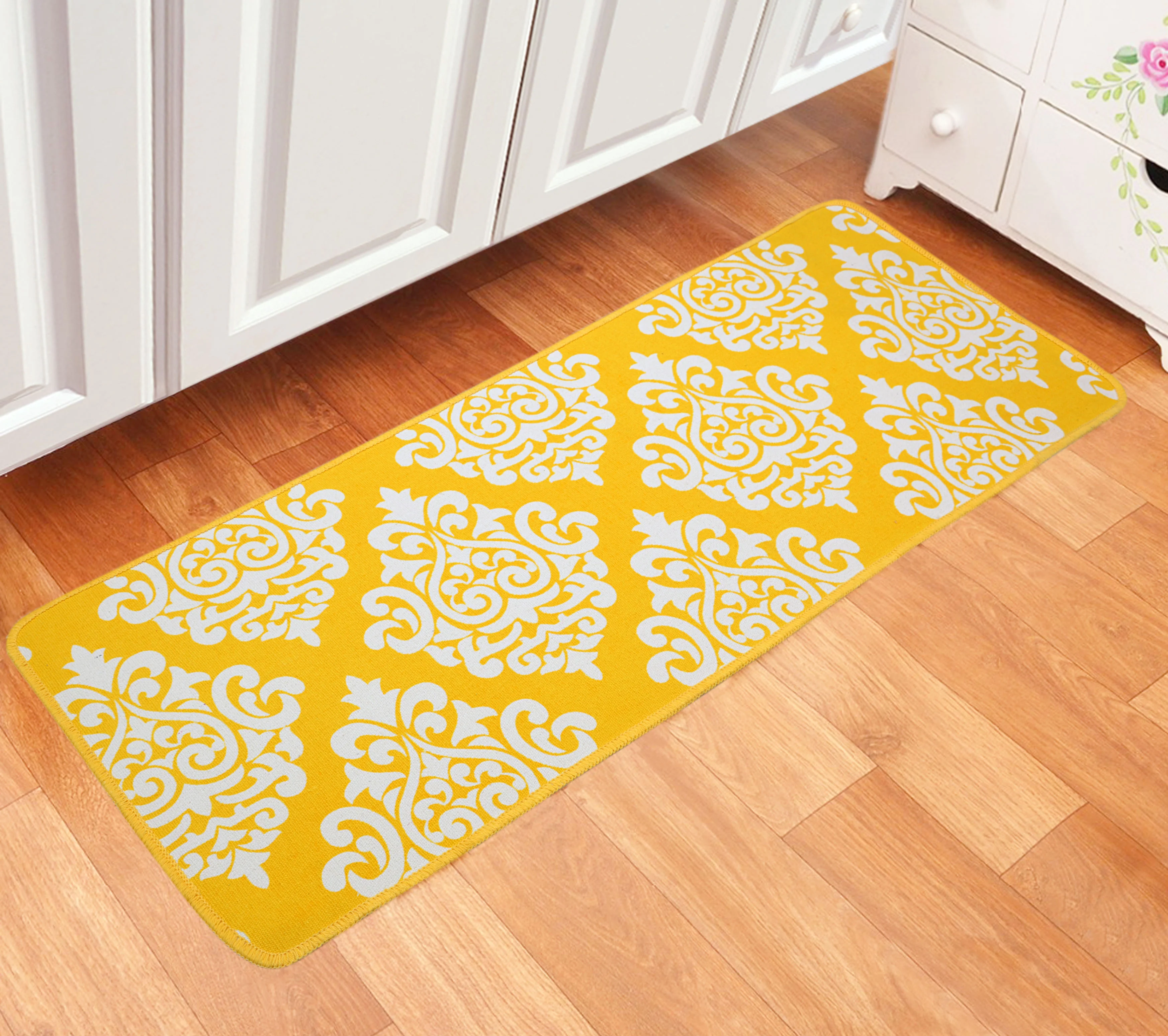 Leela Cotton Floor Runner | Soft Weave for Kitchen & Bedside Spaces - Image 12