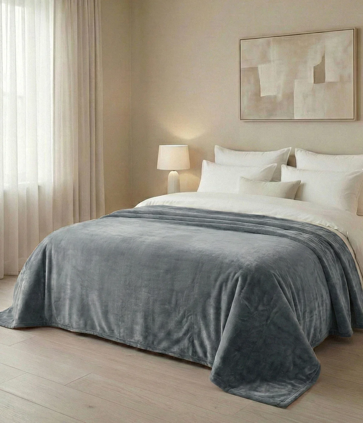Lightweight Cloudy Mink Blanket Silky-Soft All-Season Blanket | Elegant, Cozy & Easy to Maintain - Image 24