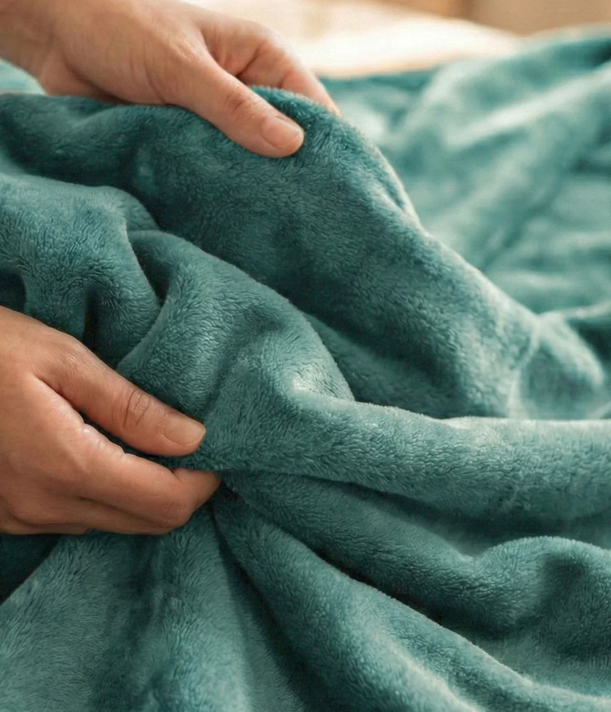 Lightweight Cloudy Mink Blanket Silky-Soft All-Season Blanket | Elegant, Cozy & Easy to Maintain - Image 3