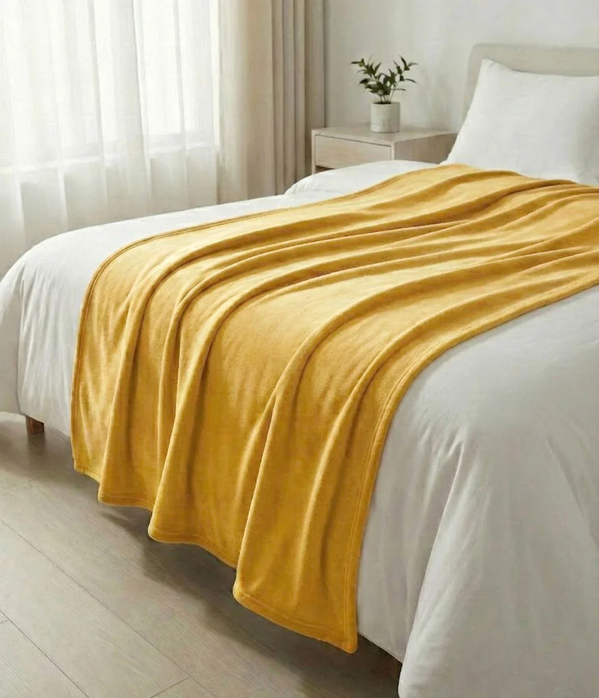 Lightweight Cloudy Mink Blanket Silky-Soft All-Season Blanket | Elegant, Cozy & Easy to Maintain - Image 8