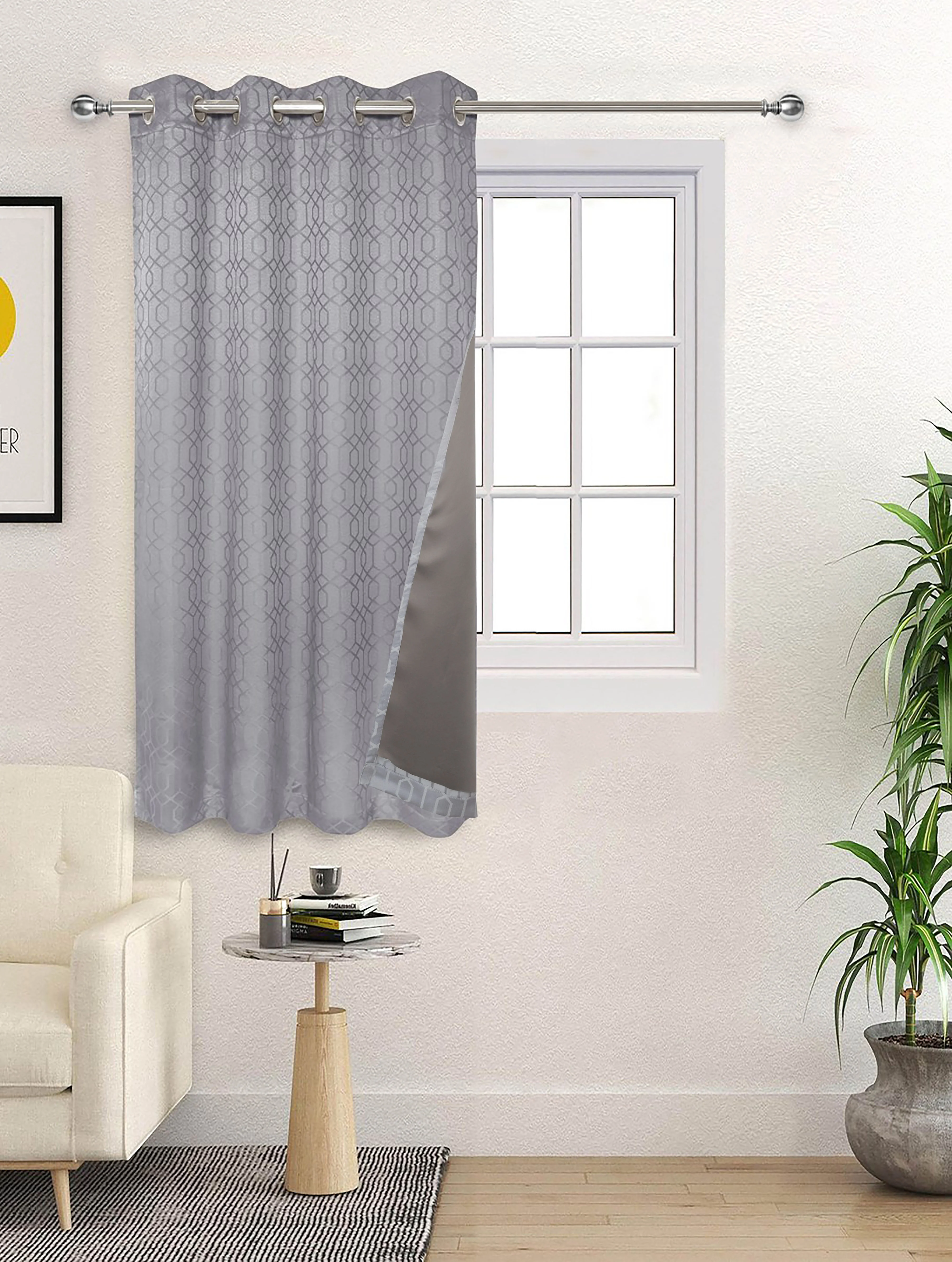LUXE Cotton Curtains | Stylish & Breathable Living Room Drapes - Image 28
