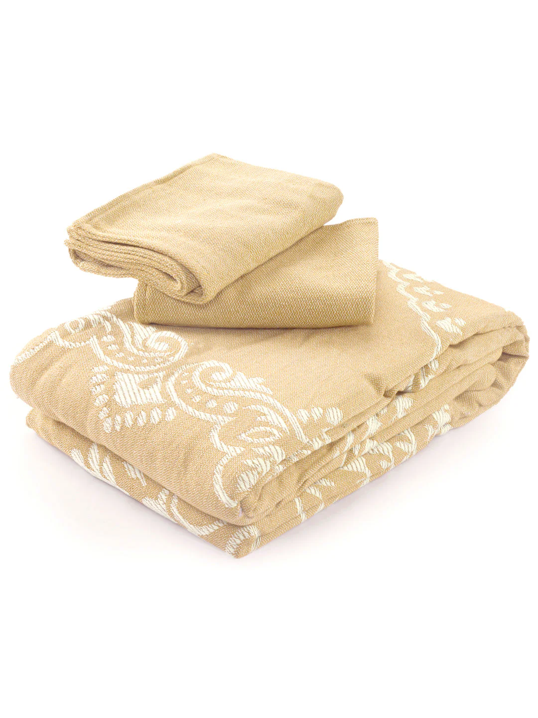 Majesty Handwoven Cotton Bed Cover Set – Luxe Finish | Smooth Handfeel - Image 9
