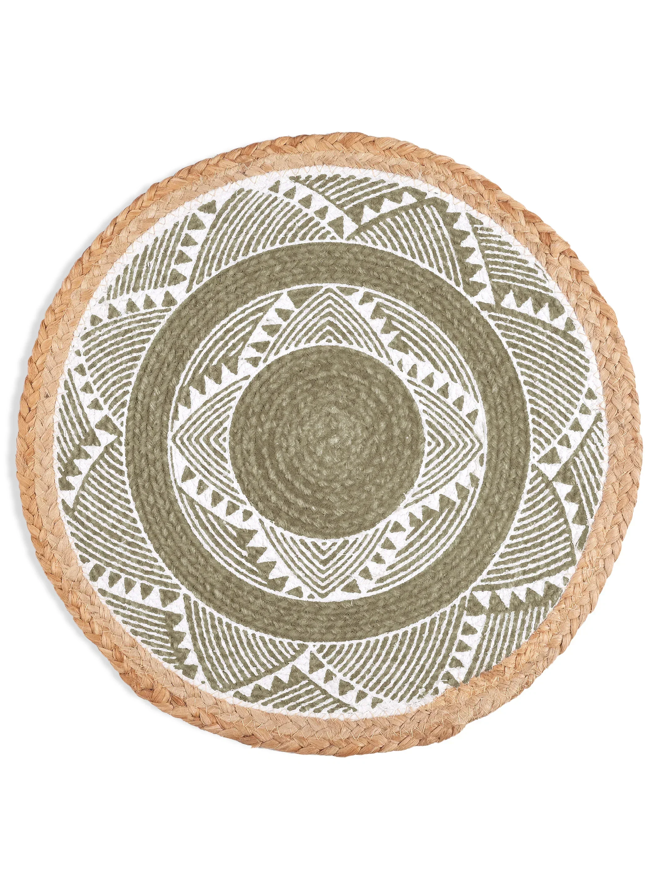 MELA Table Place Mat Set of 2 | Cotton Texture with Classic Pattern - Image 18