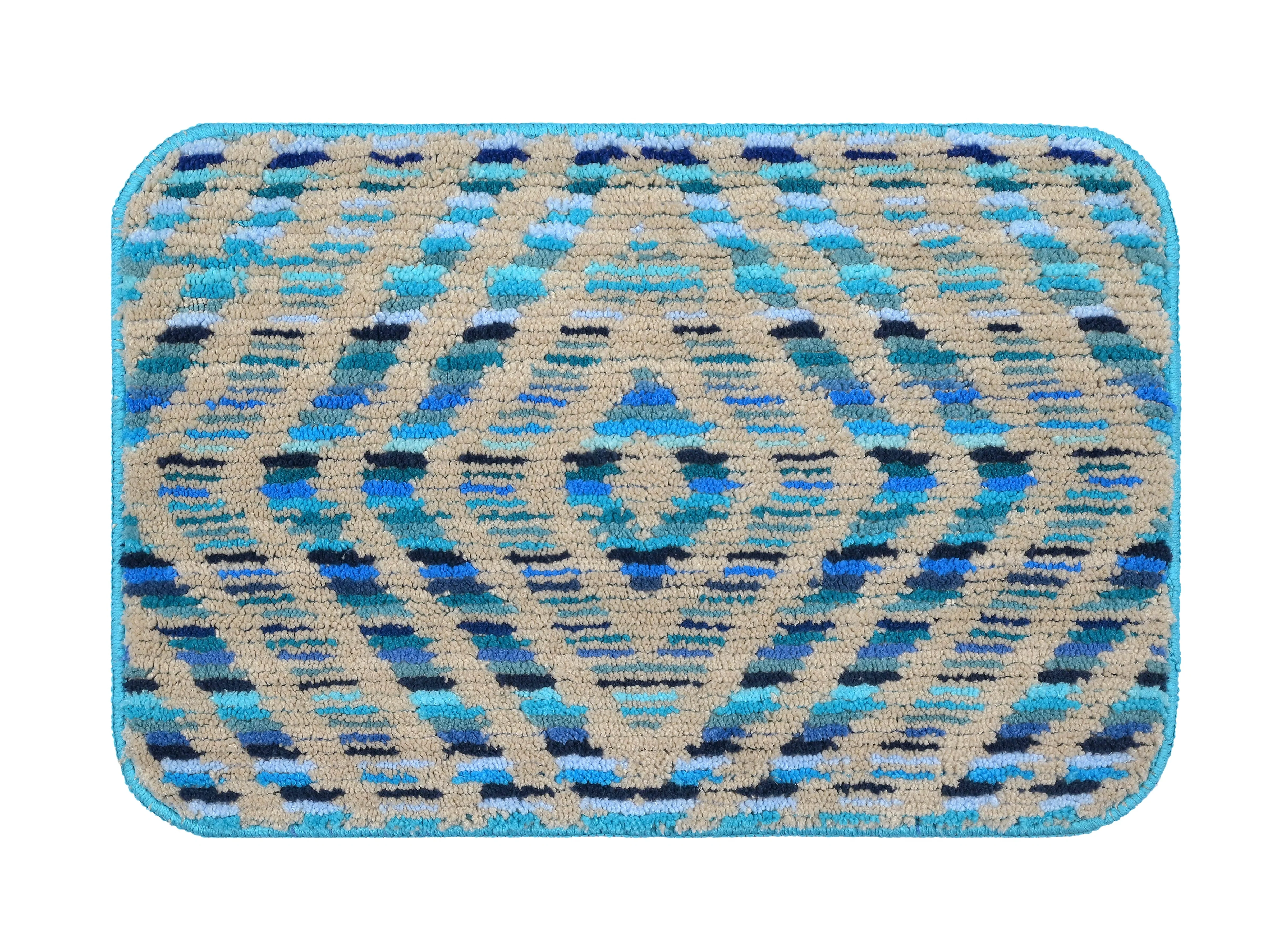 TIM TIM Microfiber Anti-Skid Bath Mats | Soft Water Absorbing Mat | Combo Pack of 2 40x60 CM - Image 3