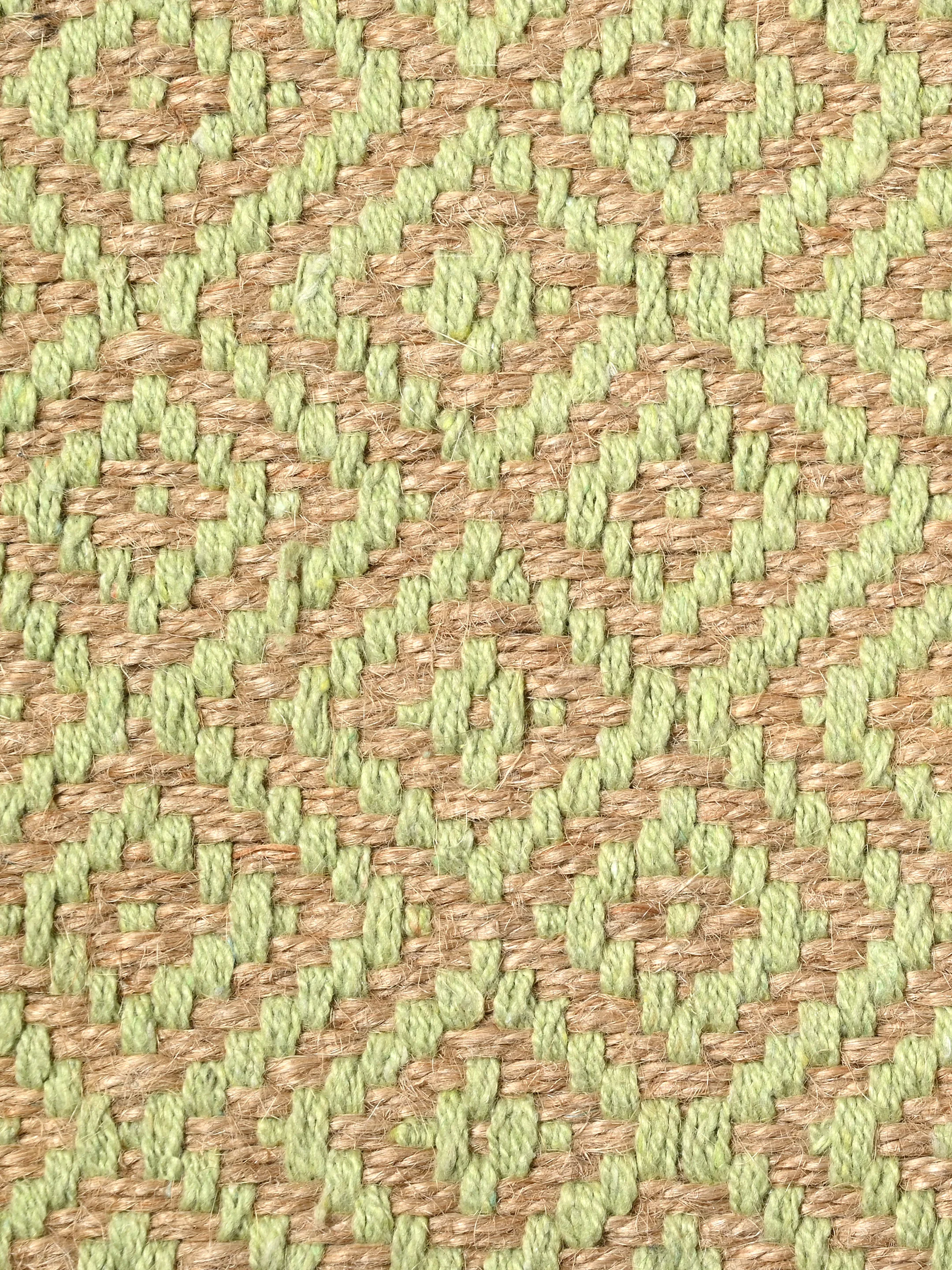 Mini Diamond Jute Cotton Woven Antiskid Carpet | Handcrafted Texture & Natural Tone - Image 16