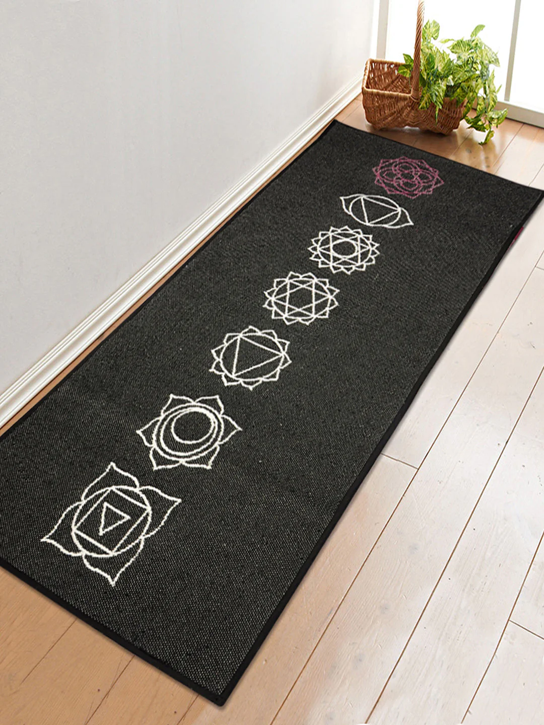 Mudra Anti-Slip Yoga Mat | Anti Slip | Foam Latex Backing - Image 8