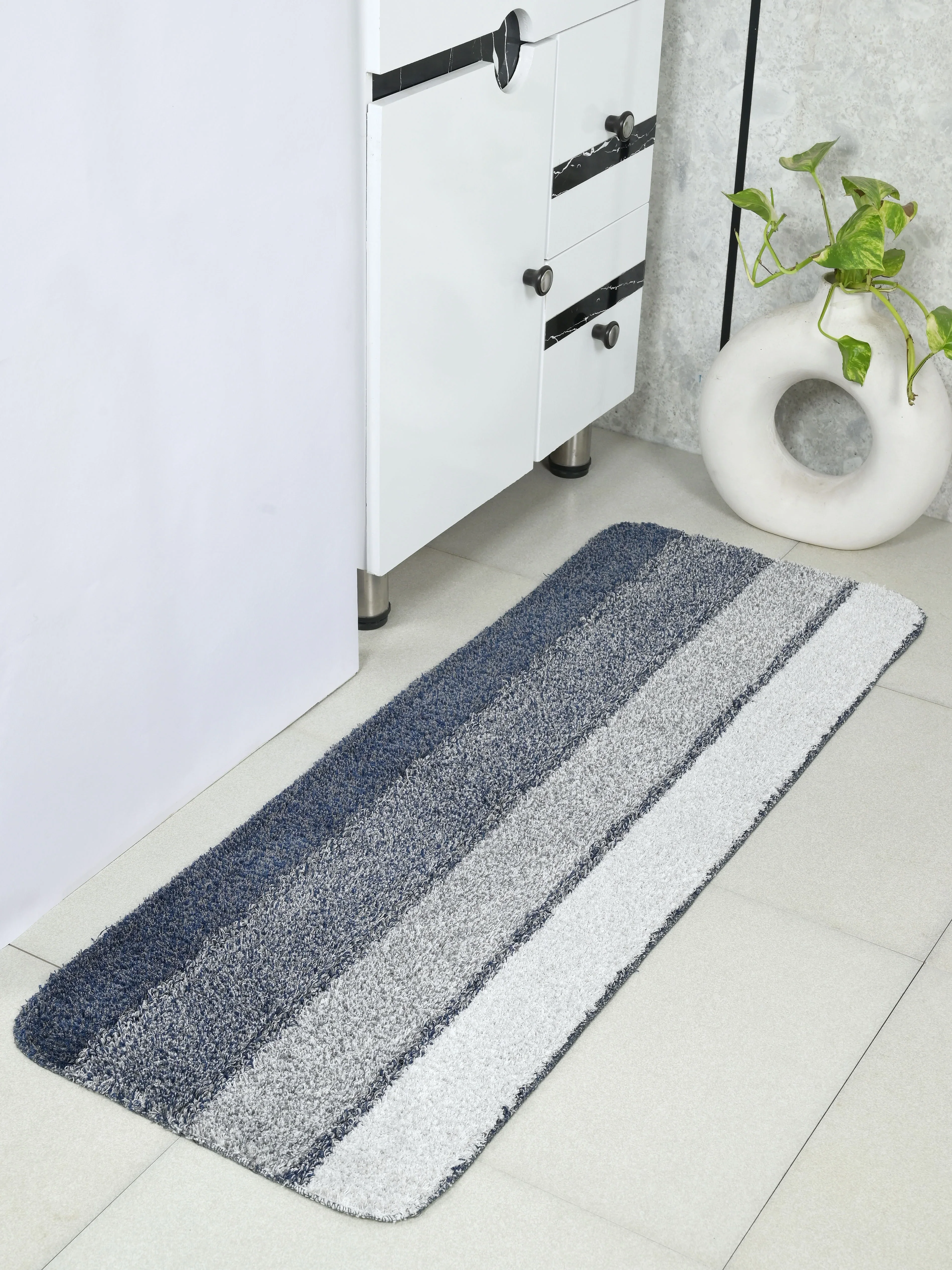 Mura Soft Anti-Slip Bath Runner | Long Design for Bathroom or Hallway Use - Image 9
