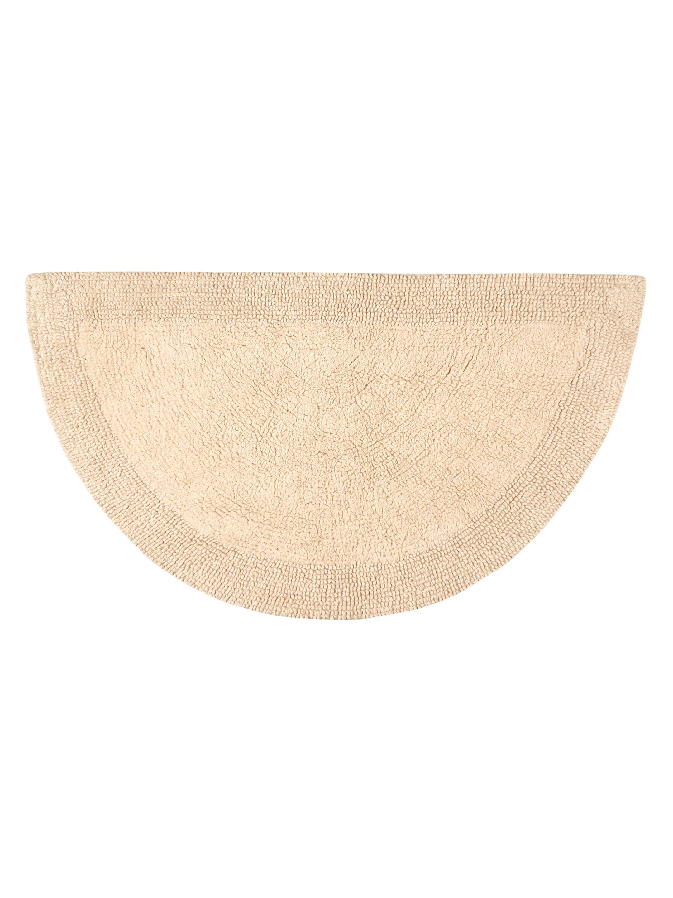 Natural 100% Organic Cotton Reversible Plush Bathmat | 2 Pc Set | Eco-Friendly Comfort - Image 4