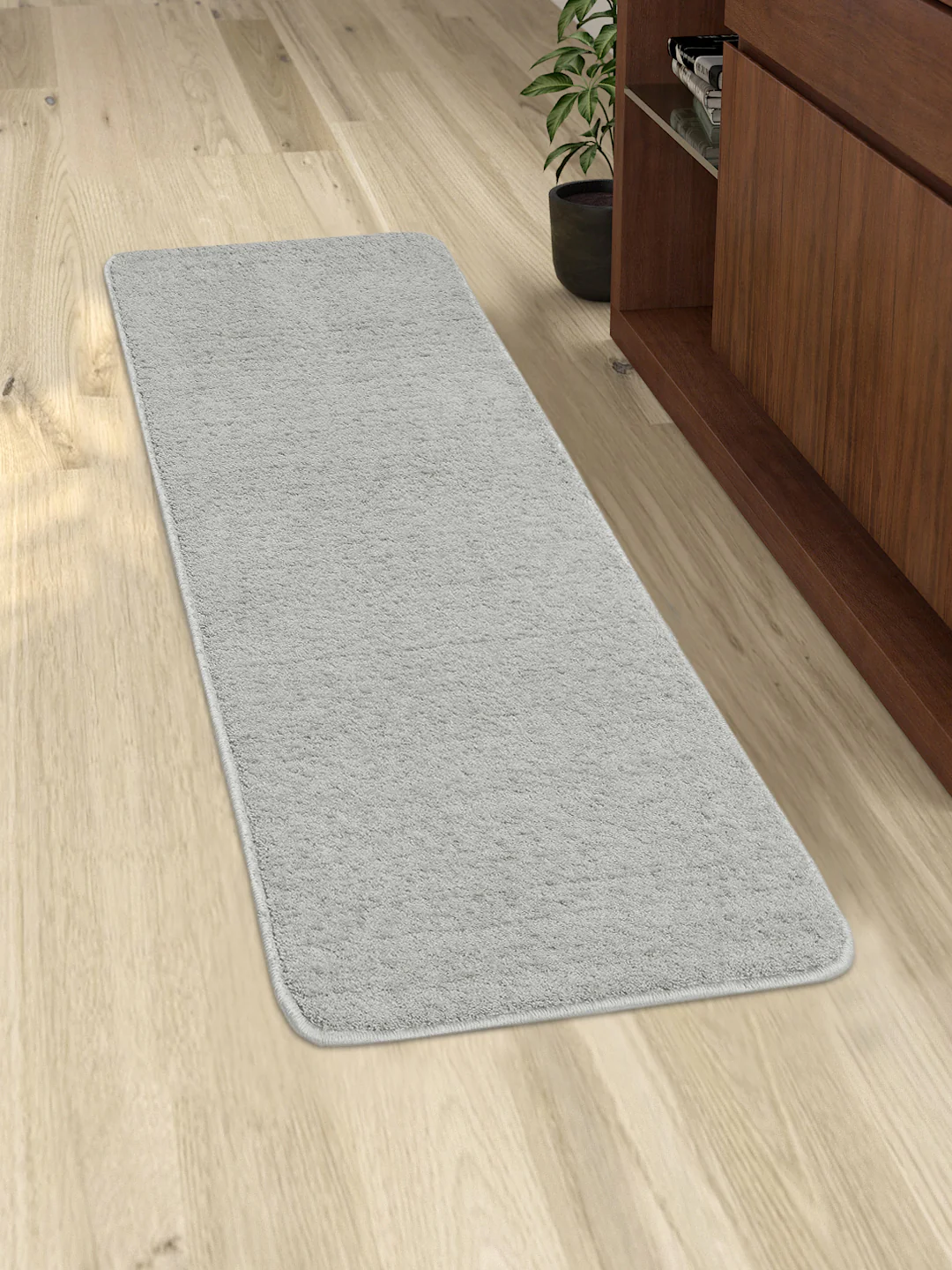 NEO Shaggy Yarn Anti-Skid Bedside Runner | Plush Feel & Slip-Resistant Base - Image 22