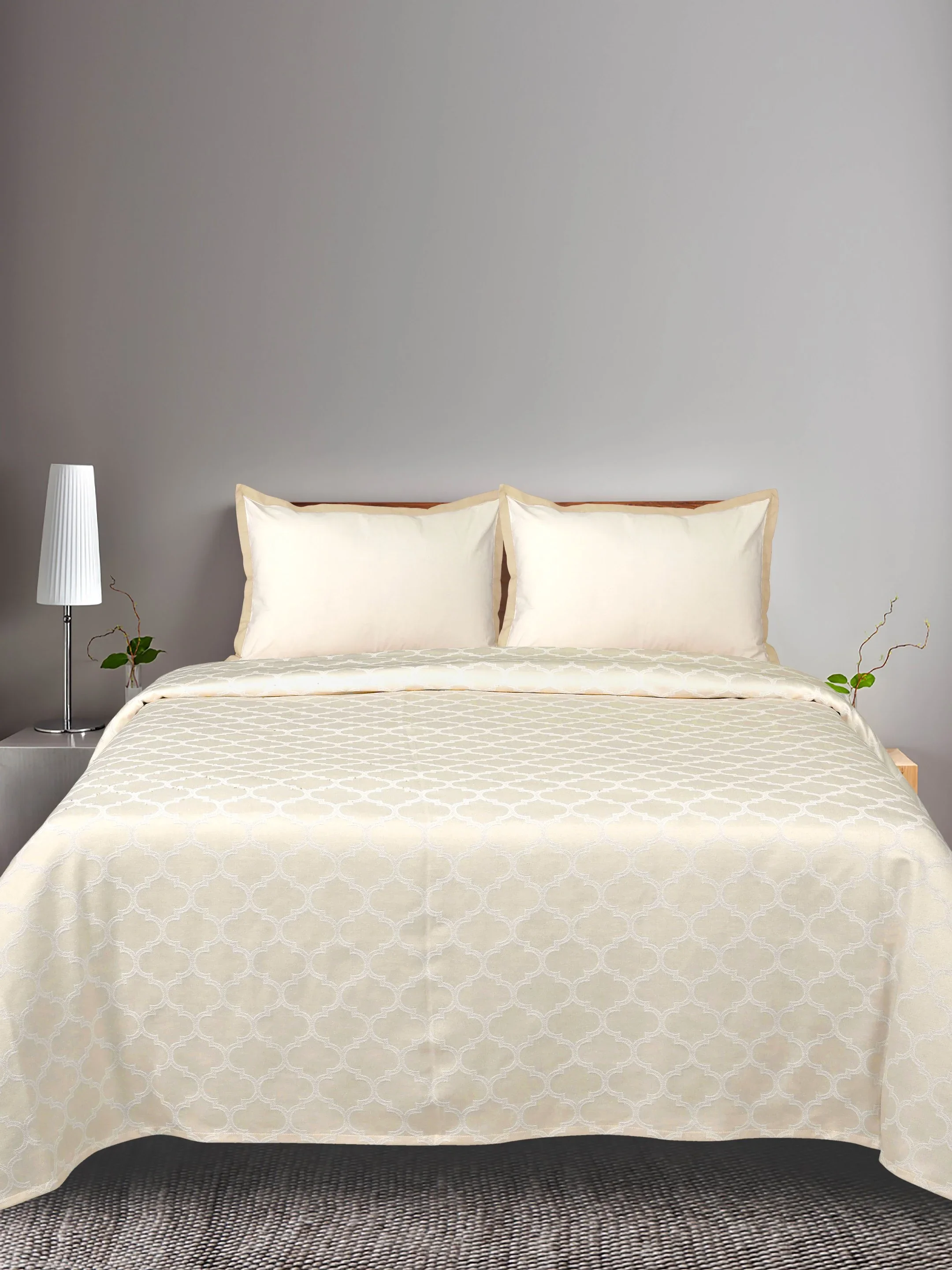 Kanan Cotton Bed Cover-Sheet Set with 2 Pillow Covers - Image 17