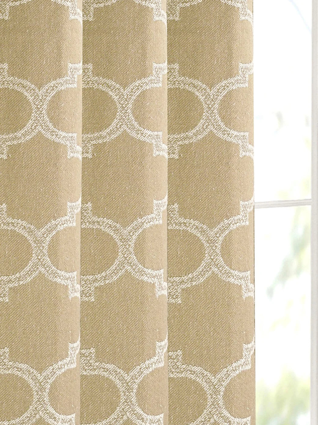 NOOR Cotton Curtains for Living Room | Elegant Drape & Breathable Fabric - Image 27