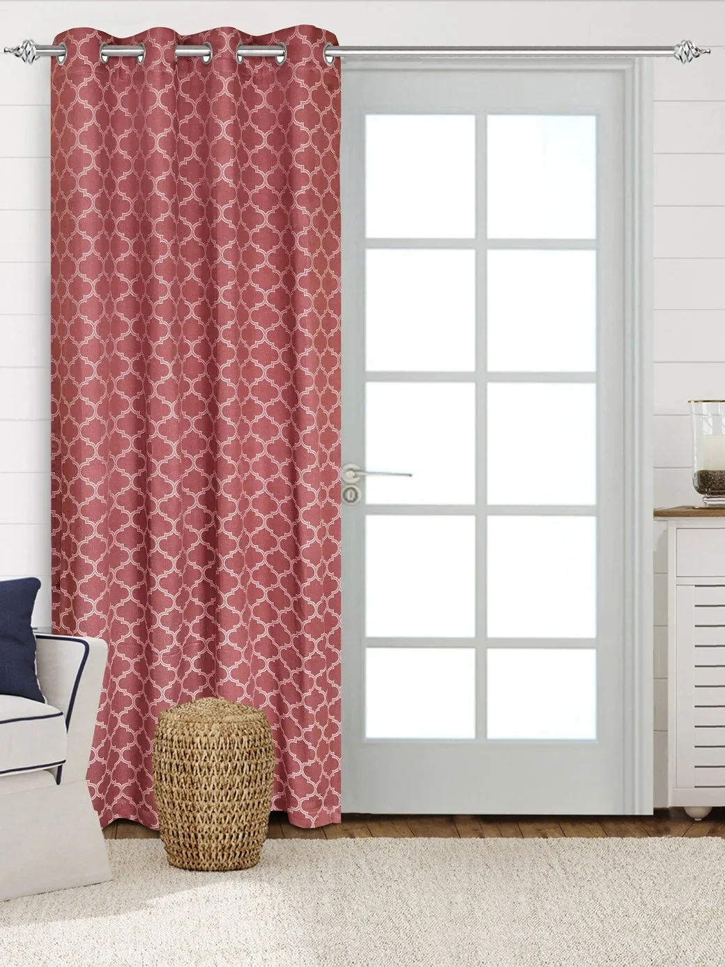 NOOR Cotton Curtains for Living Room | Elegant Drape & Breathable Fabric - Image 31