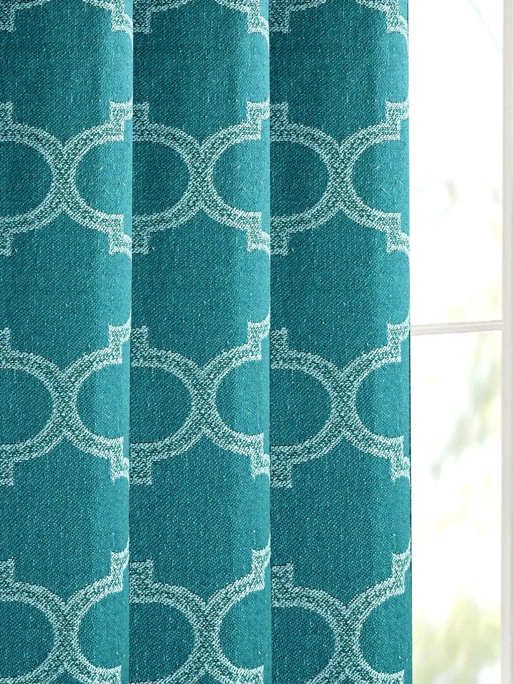 NOOR Cotton Curtains for Living Room | Elegant Drape & Breathable Fabric - Image 6