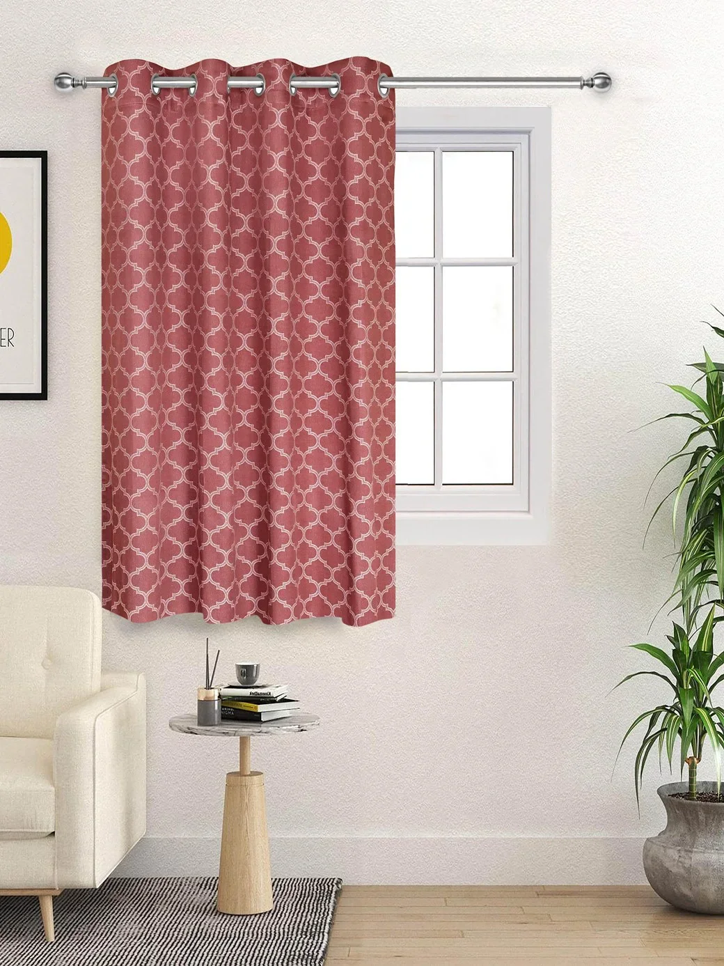 NOOR Cotton Curtains for Living Room | Elegant Drape & Breathable Fabric - Image 22