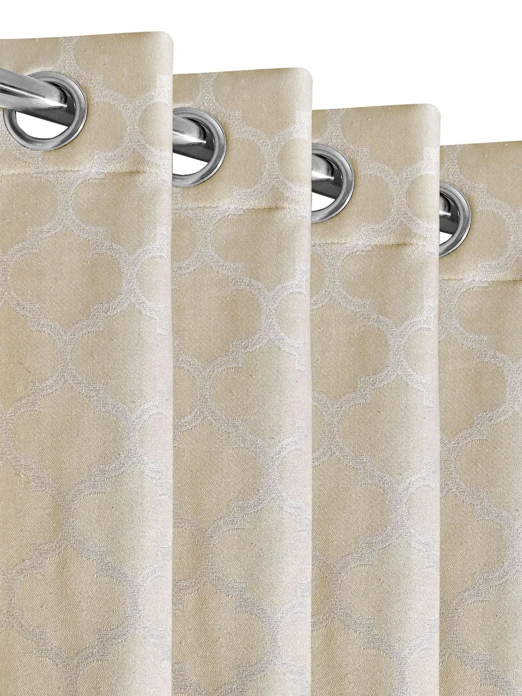 NOOR Cotton Curtains for Living Room | Elegant Drape & Breathable Fabric - Image 5