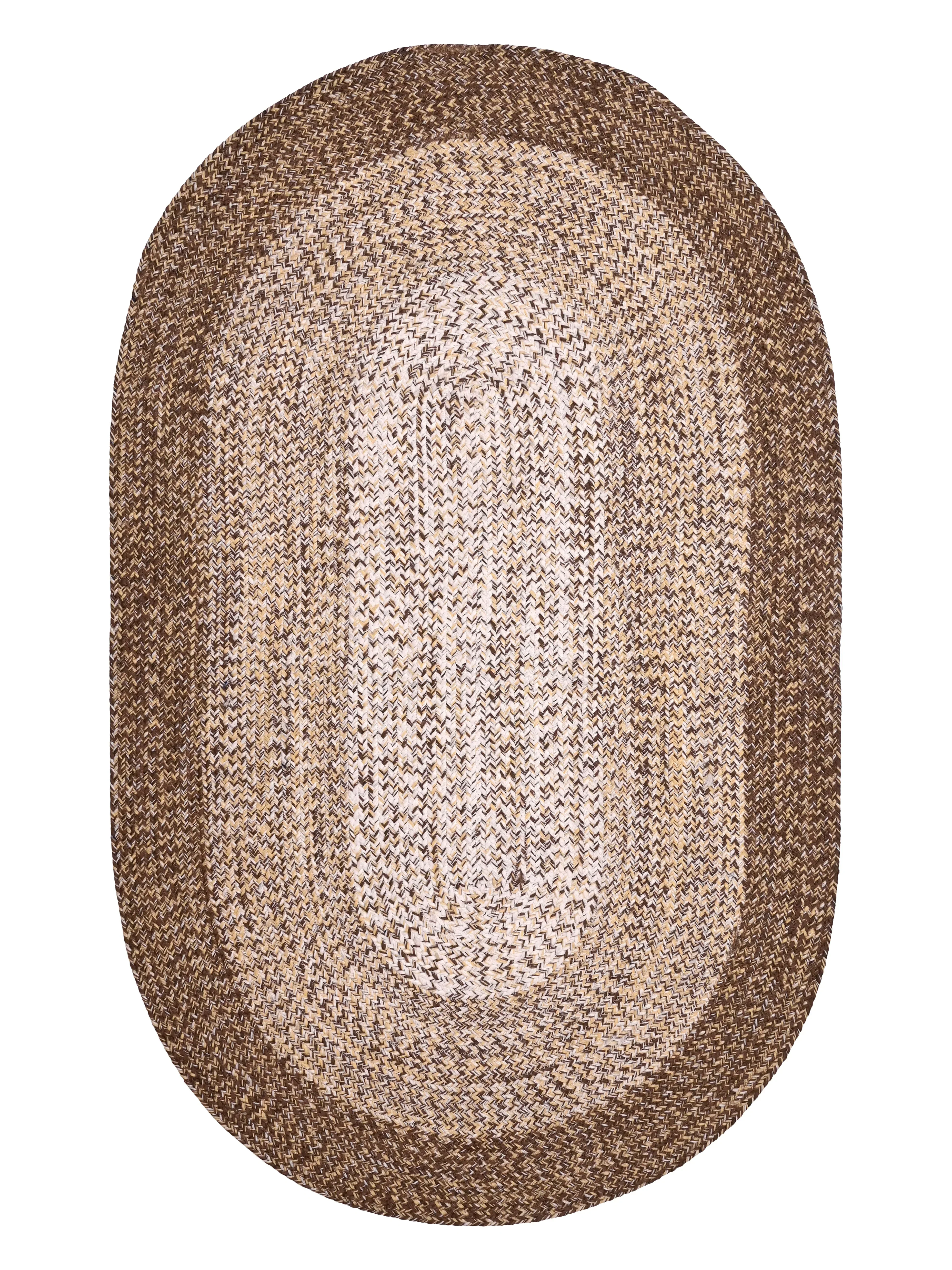 OiC Robust Oval Braided Rug | Heavy-Duty Indoor Outdoor Carpet - Image 7