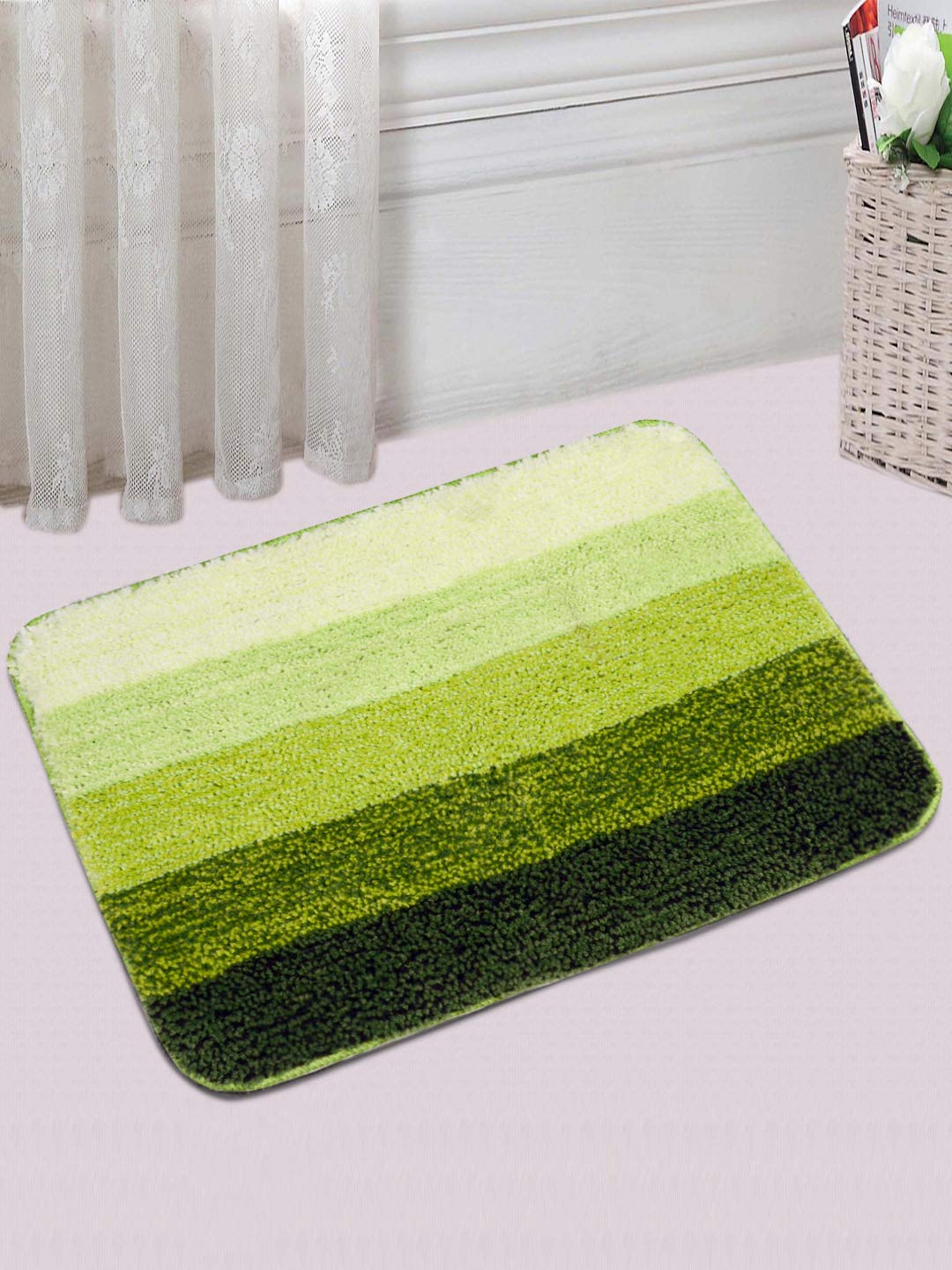 OMBRE Stripe Soft Anti Slip Bathset | 2 Pcs Set - Image 25