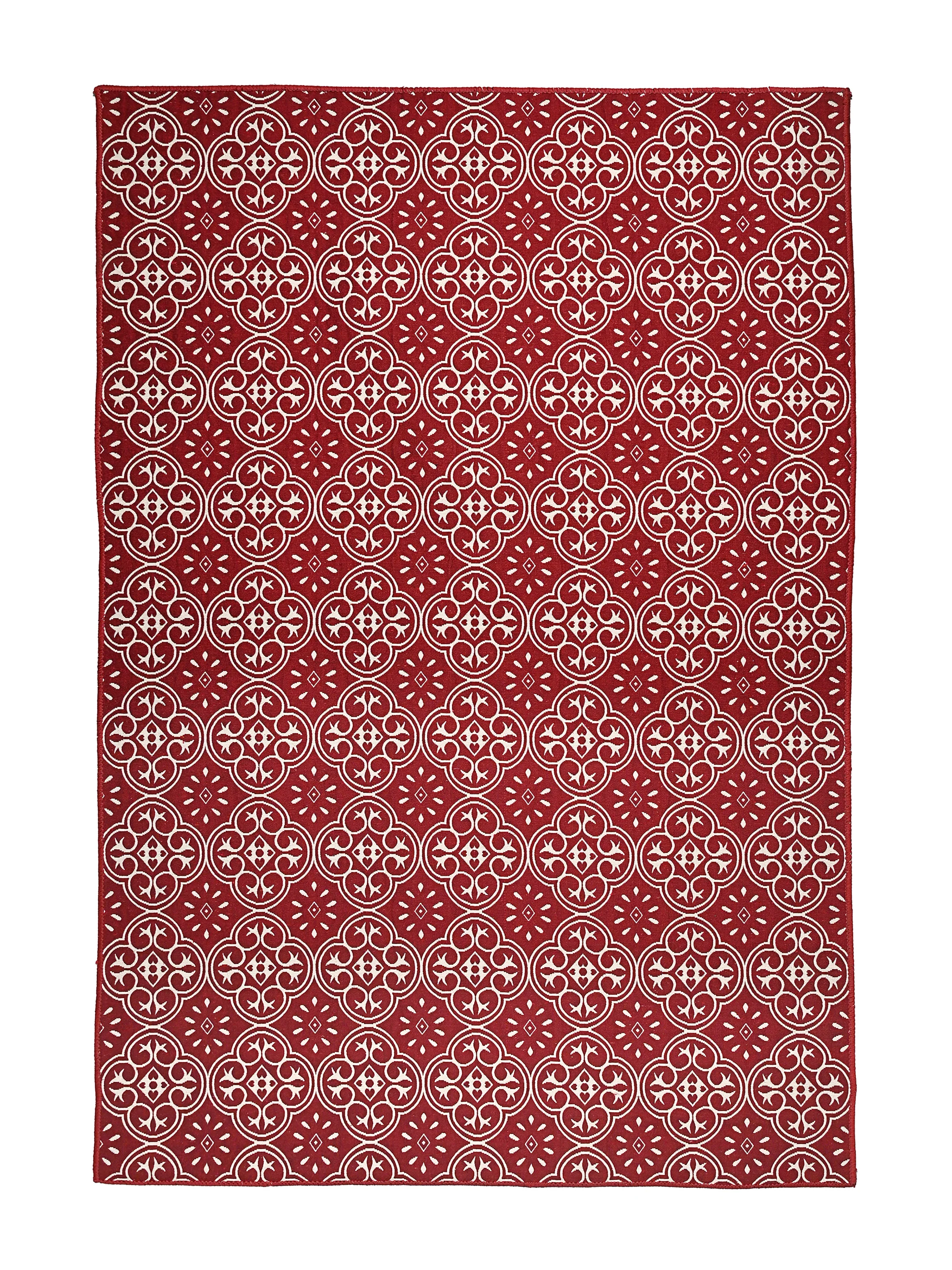 ORNAMENTAL Flatweave Jacquard Carpet. - Image 8