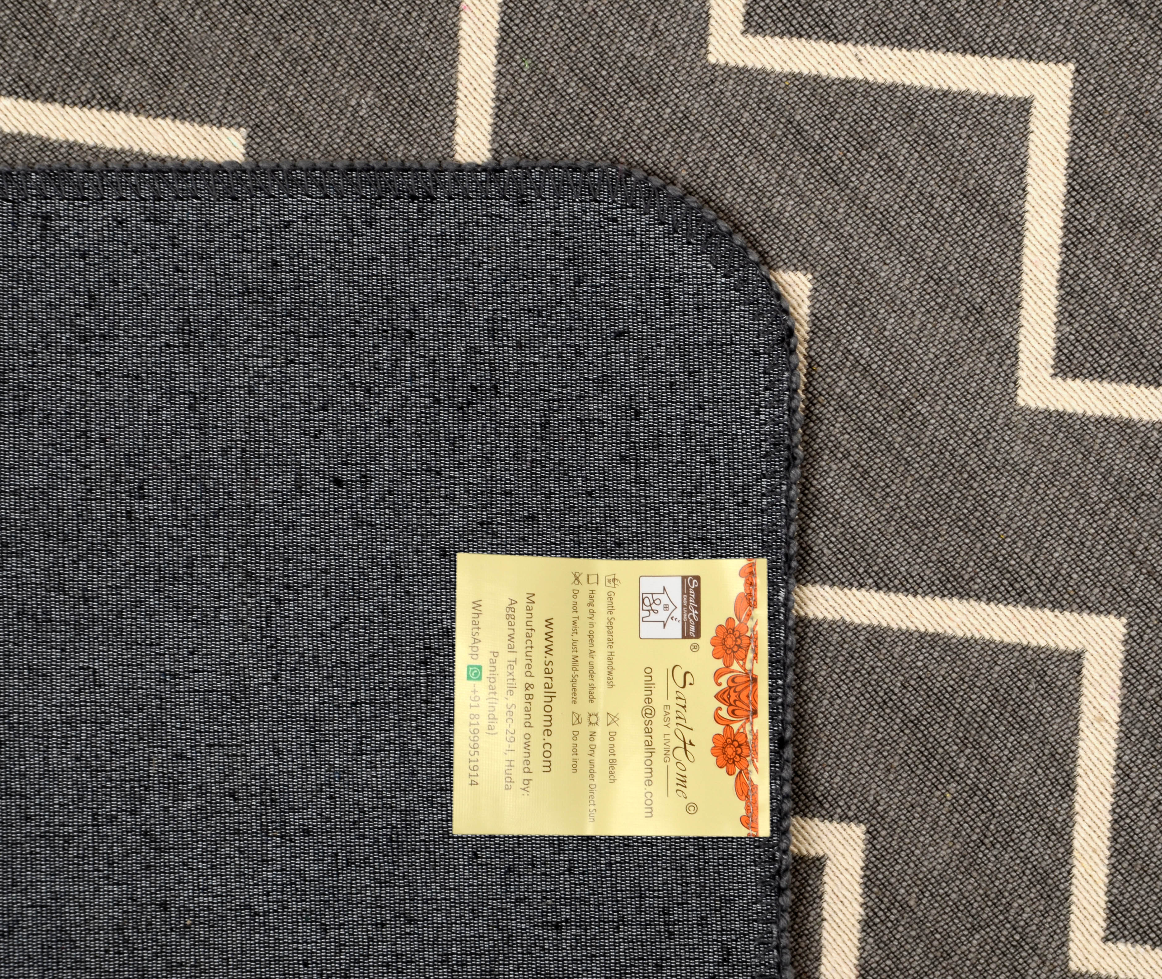 Pause Zig-Zag Cotton Jacquard Runner | Small Multi-Purpose (70x130 cm) - Image 13