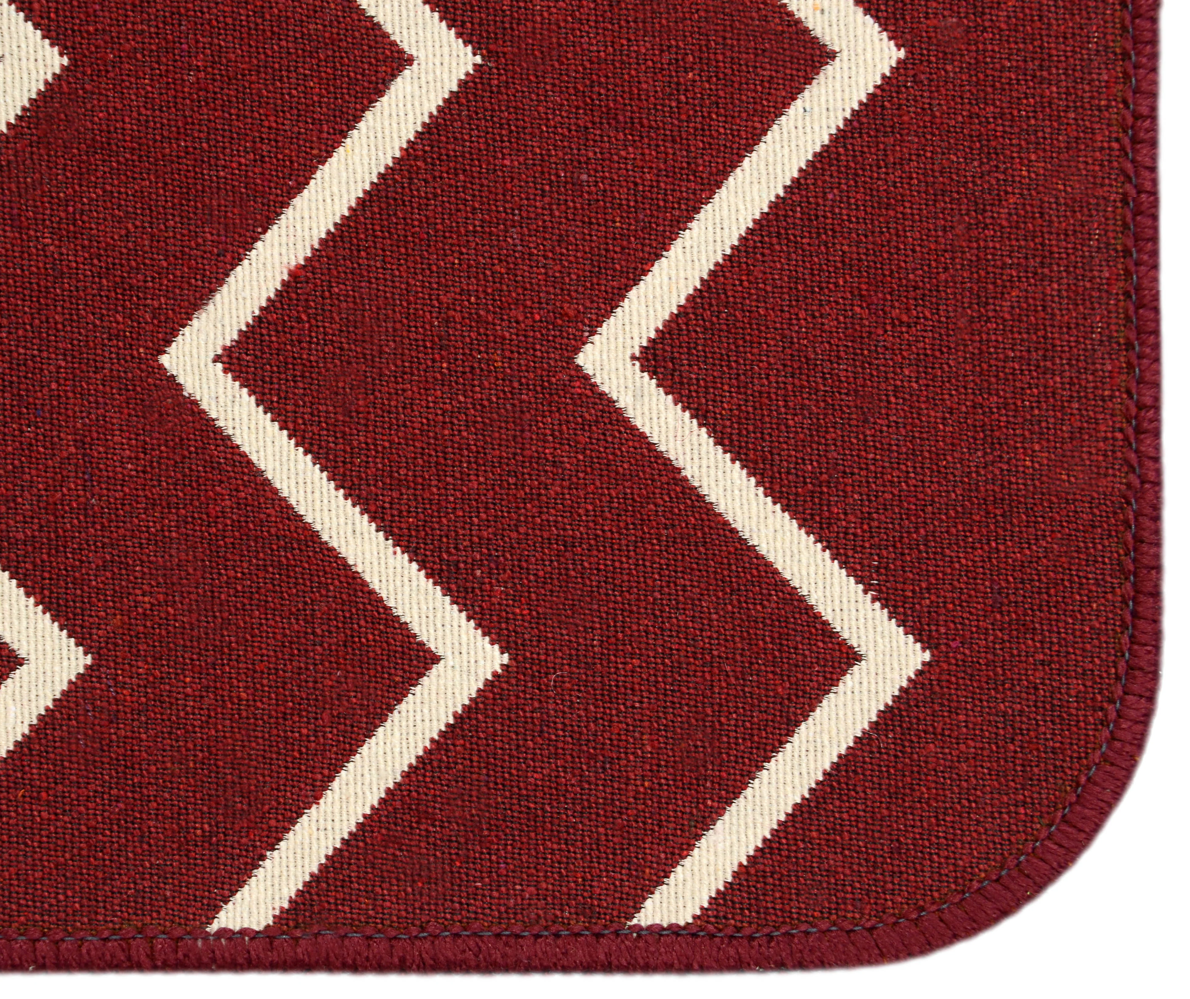 Pause Zig-Zag Cotton Jacquard Runner | Small Multi-Purpose (70x130 cm) - Image 18