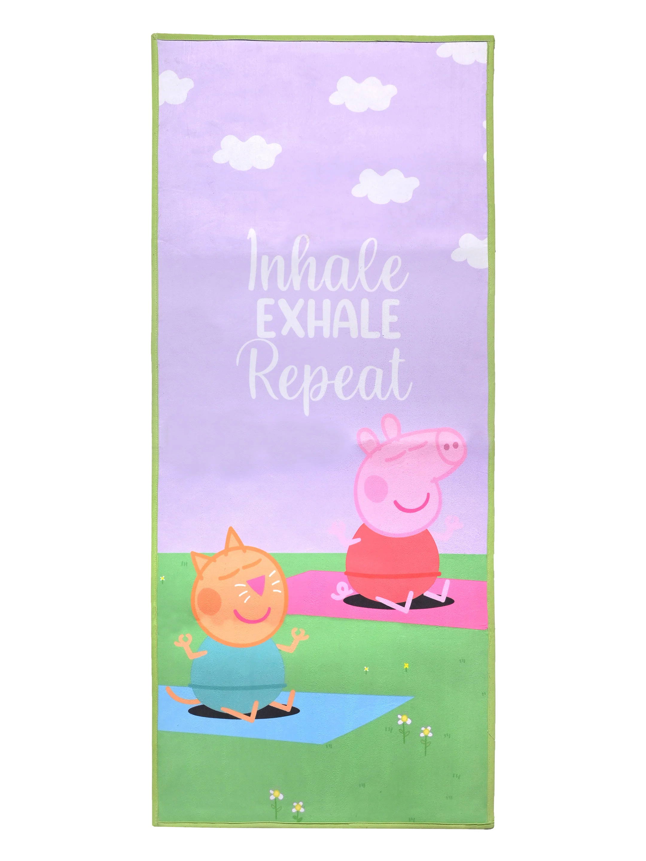 Peppa Pig Adventure Yoga Mat | All-Purpose Workout Mat for Boys & Girls | Soft Grip | 7mm Thick - Image 7