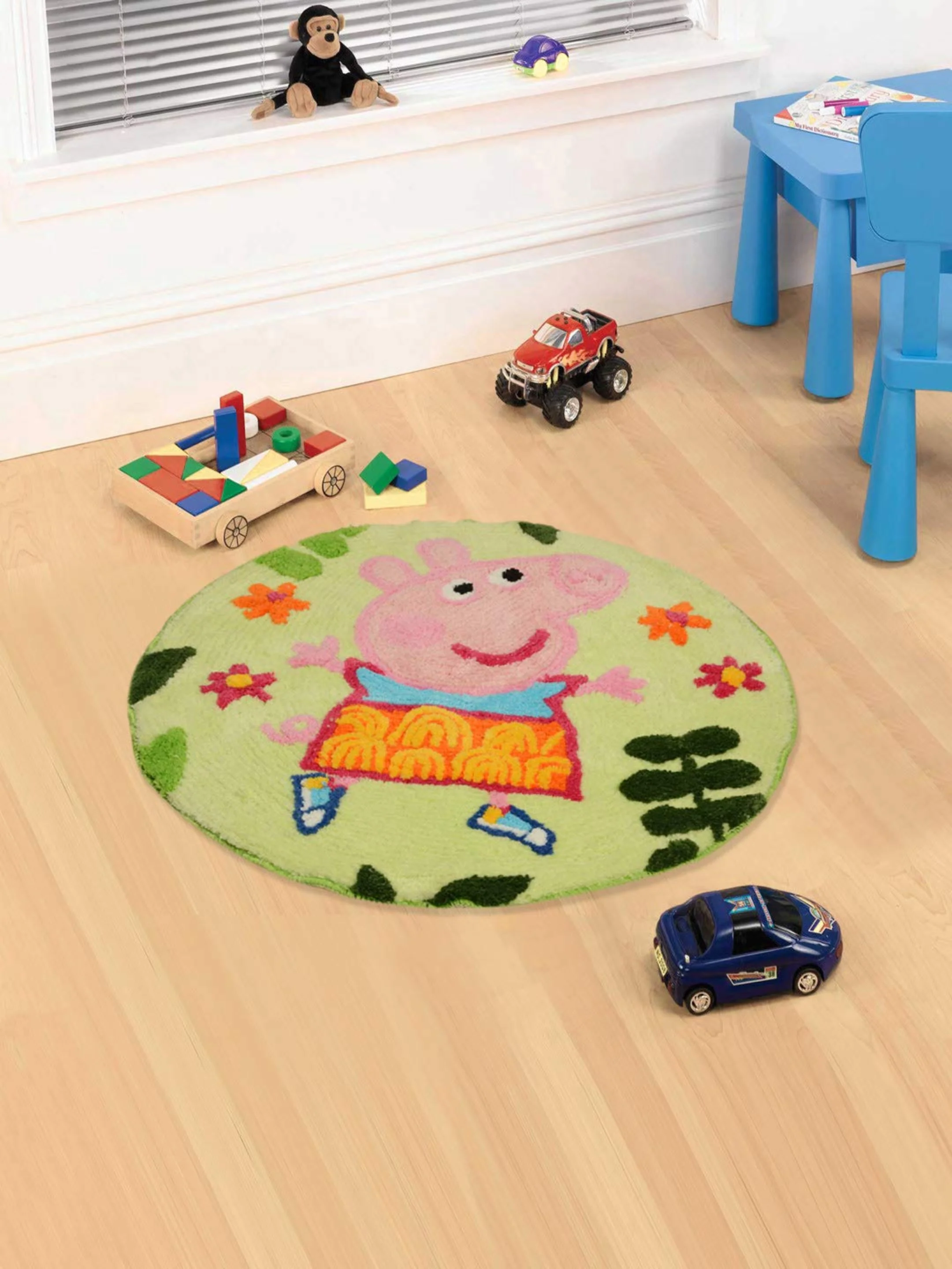 Peppa Pig Micro Shape Bath Mat - Image 2