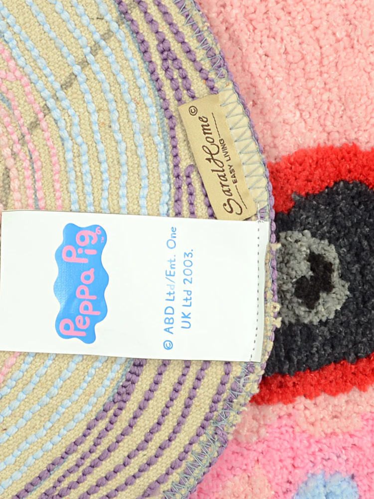 Peppa Pig Kids Mat | Cute Shape Design & Soft Microfiber – B1G1 Offer - Image 3