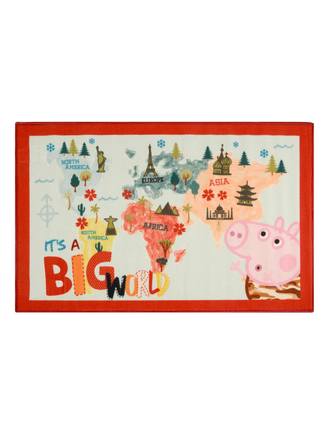 Peppa Pig New World Printed Carpet - Image 2
