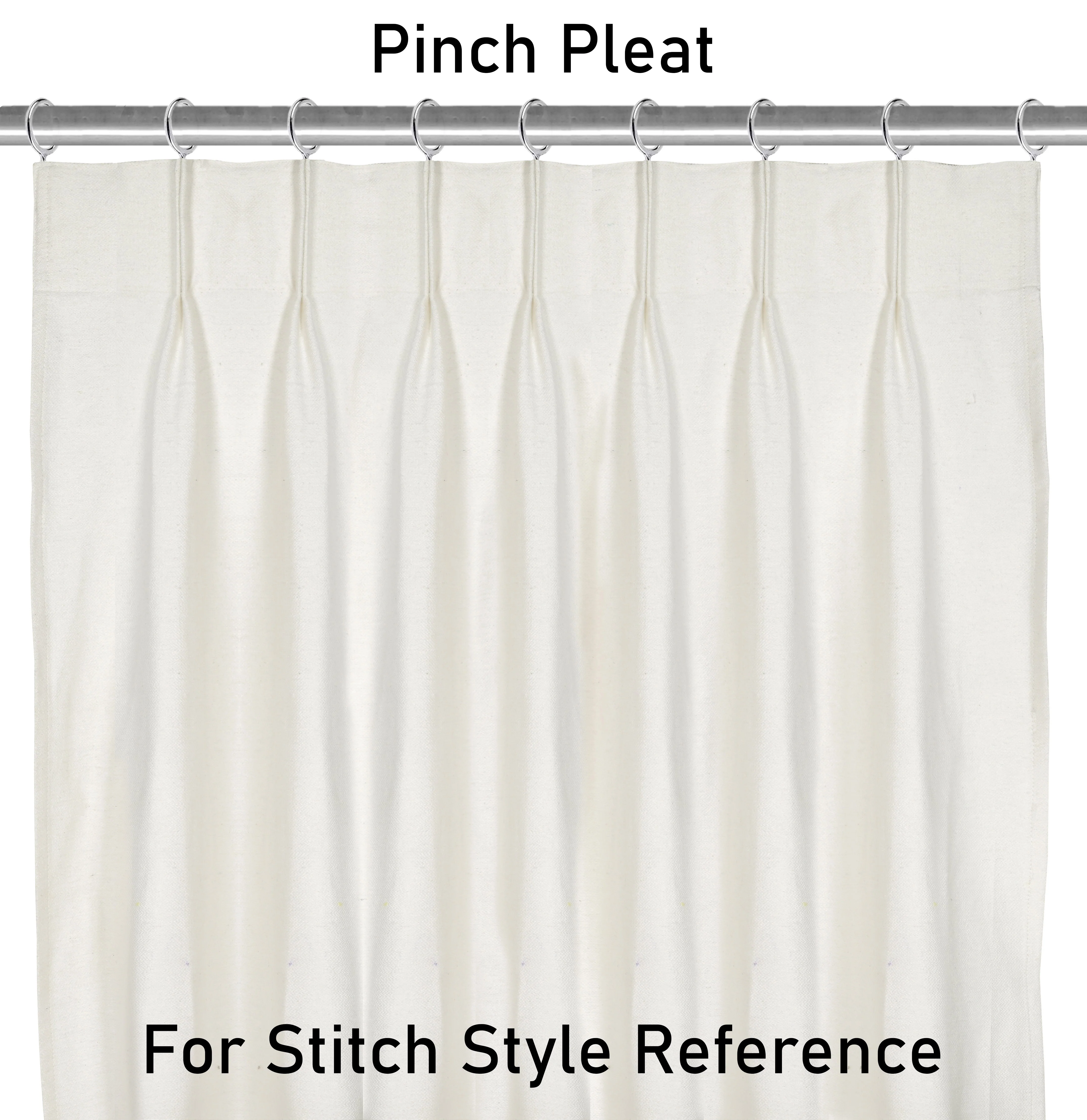 Plain Damask Cotton Curtains | Elegant Living Room Design (4x9 ft, 1pc) - Image 20