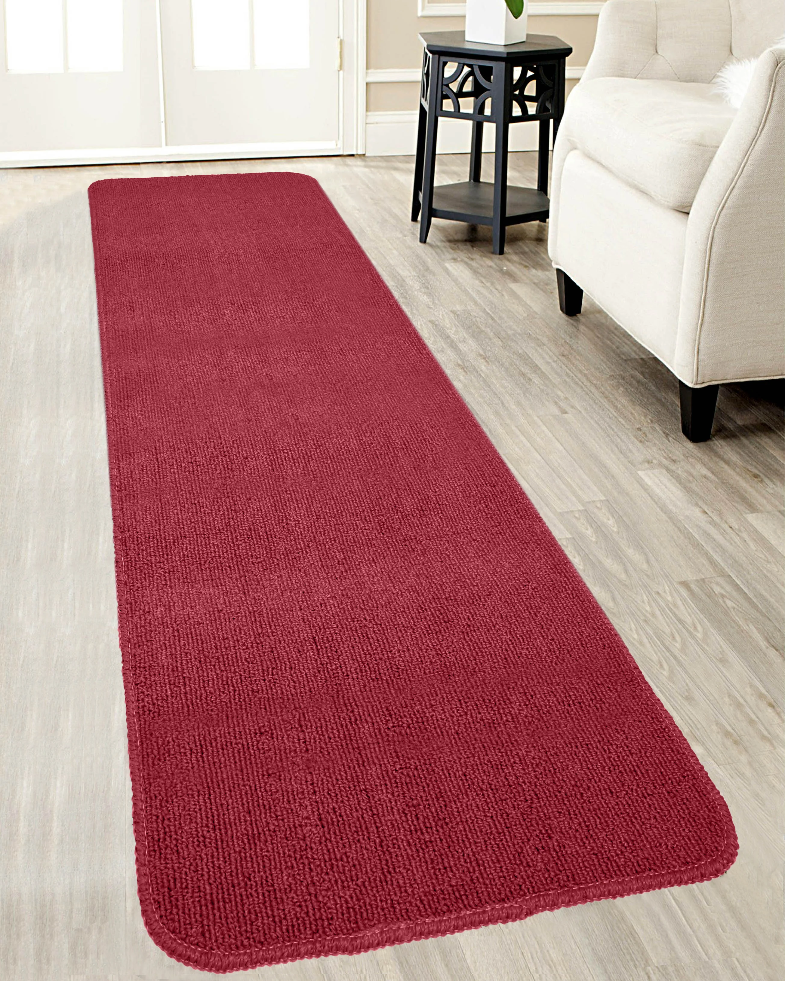 Solid Plain Floor Runner | Soft, Durable & Washable | Ideal for Hallway or Bedside Use - Image 23