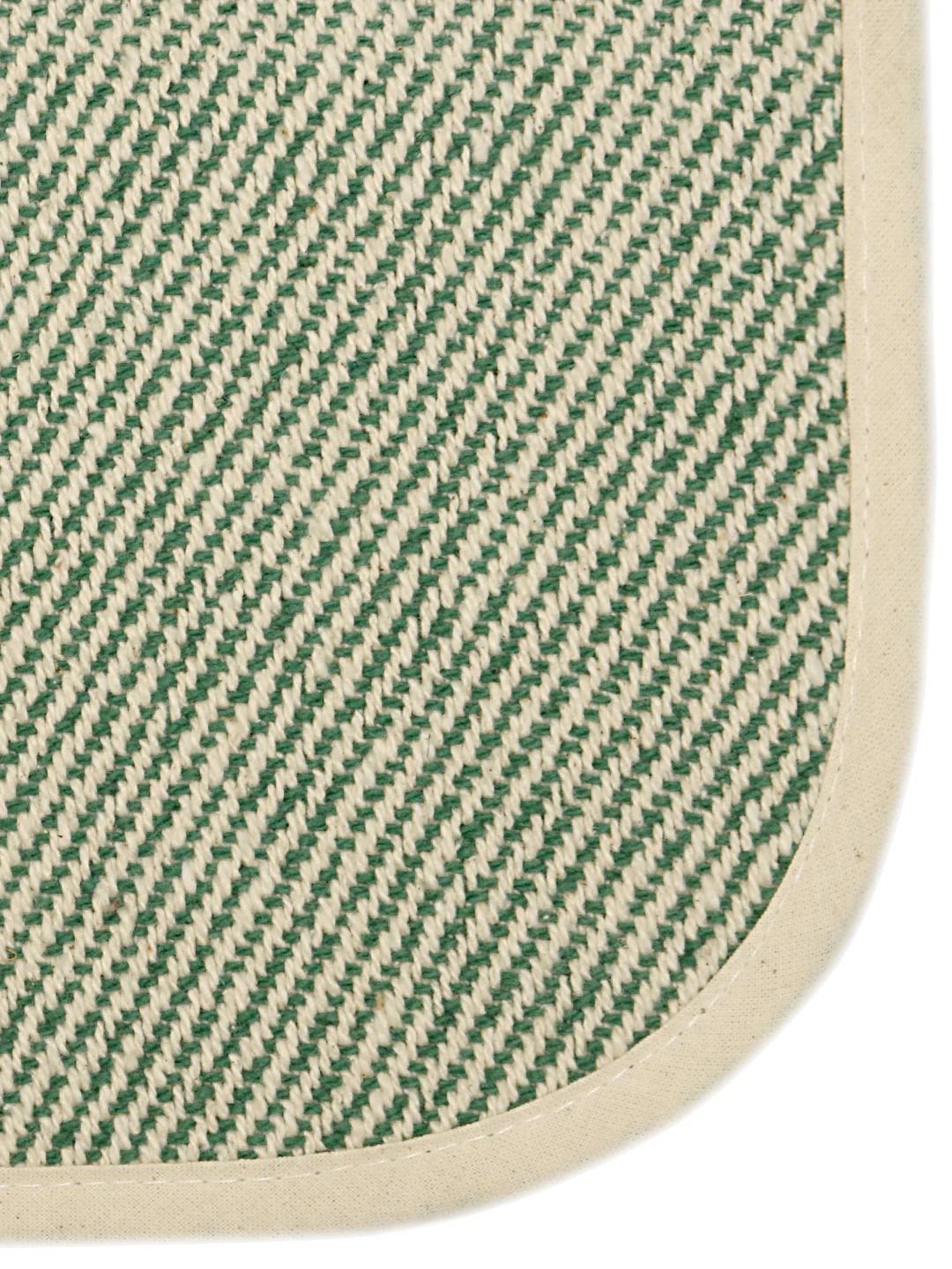 Plain Solid Cotton Anti-Slip Yoga Mat | Polyester Backing | Cushion Comfort - Image 3