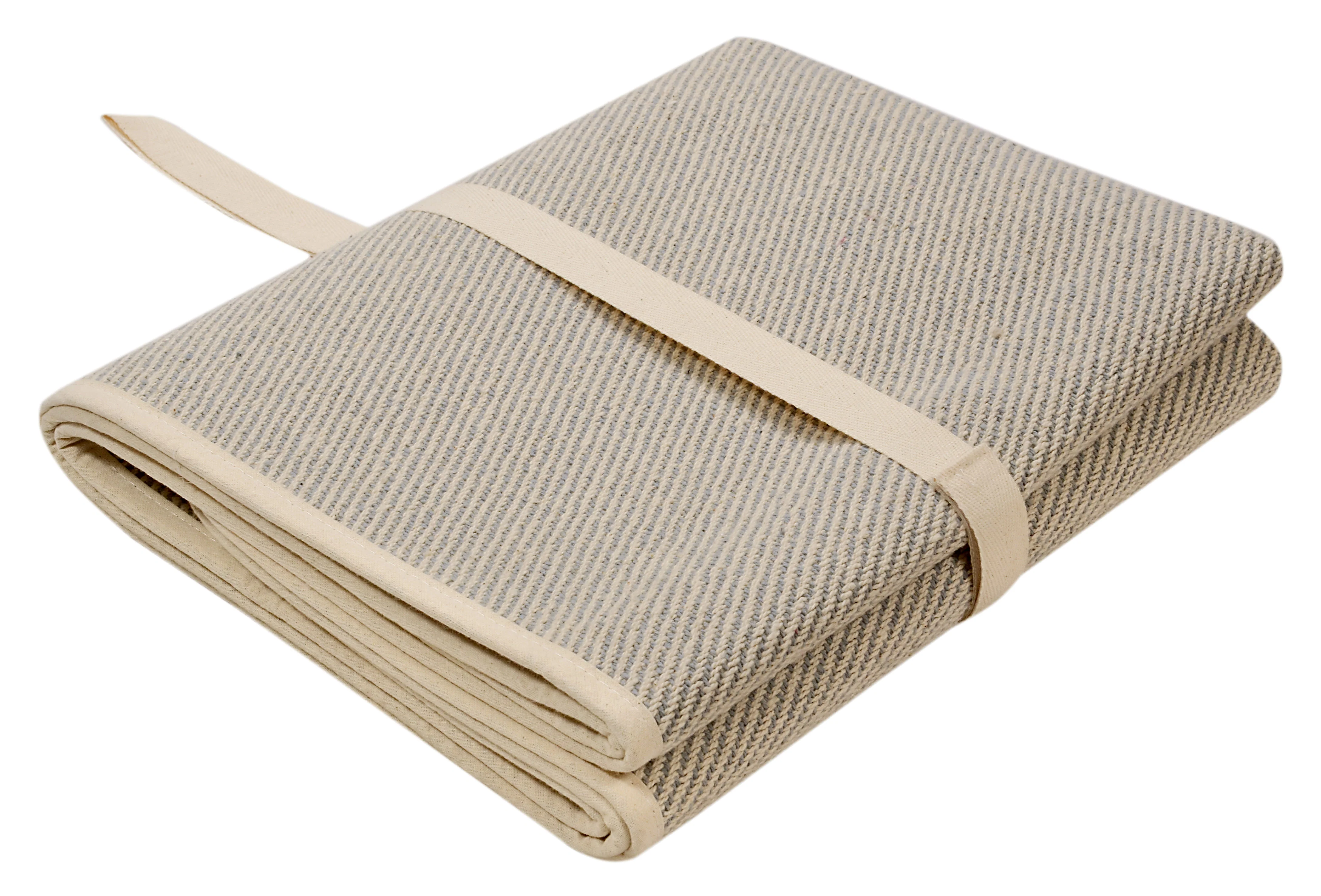 Plain Solid Cotton Anti-Slip Yoga Mat | Polyester Backing | Cushion Comfort - Image 14