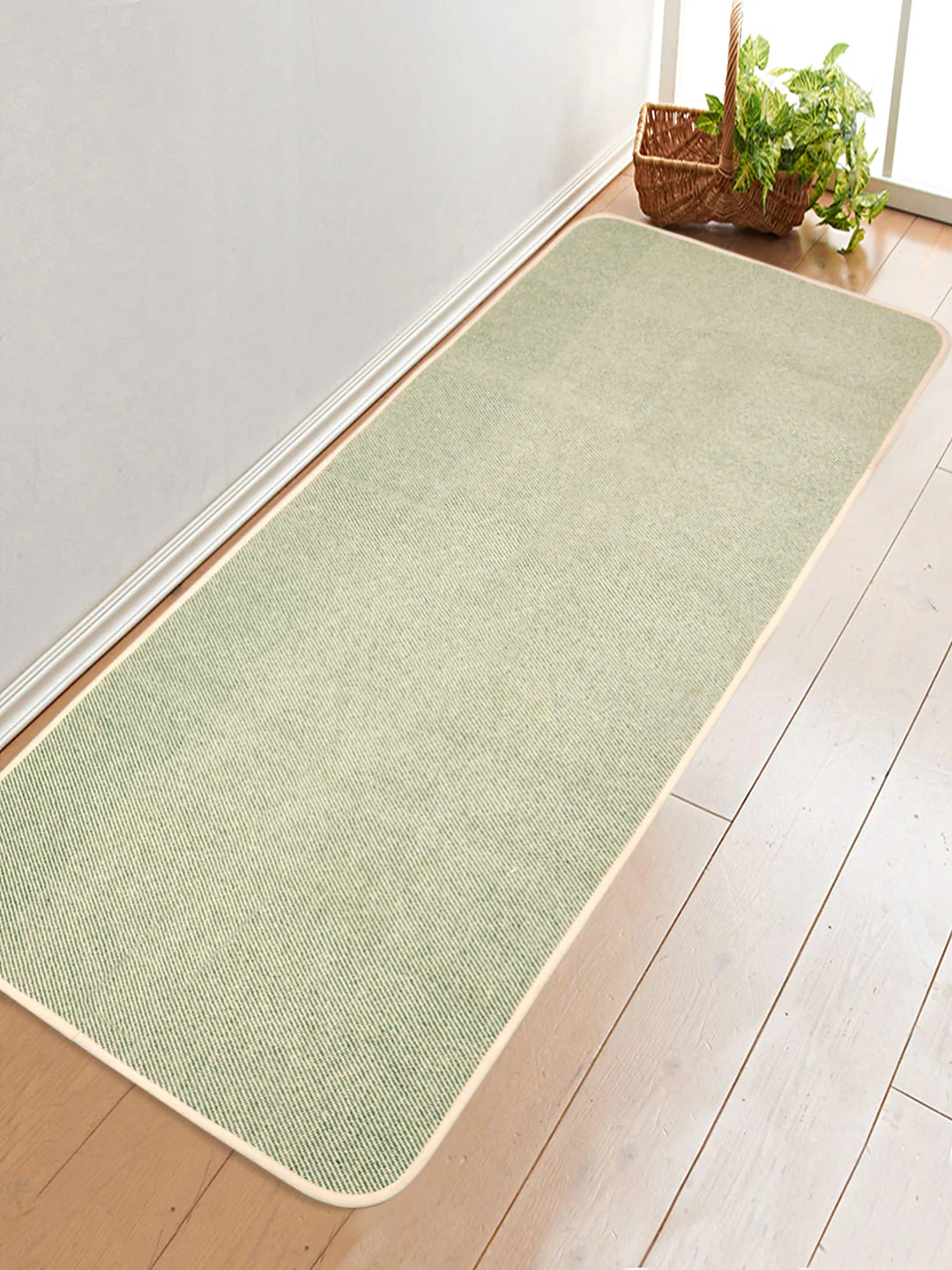 Plain Solid Cotton Anti-Slip Yoga Mat | Polyester Backing | Cushion Comfort - Image 18