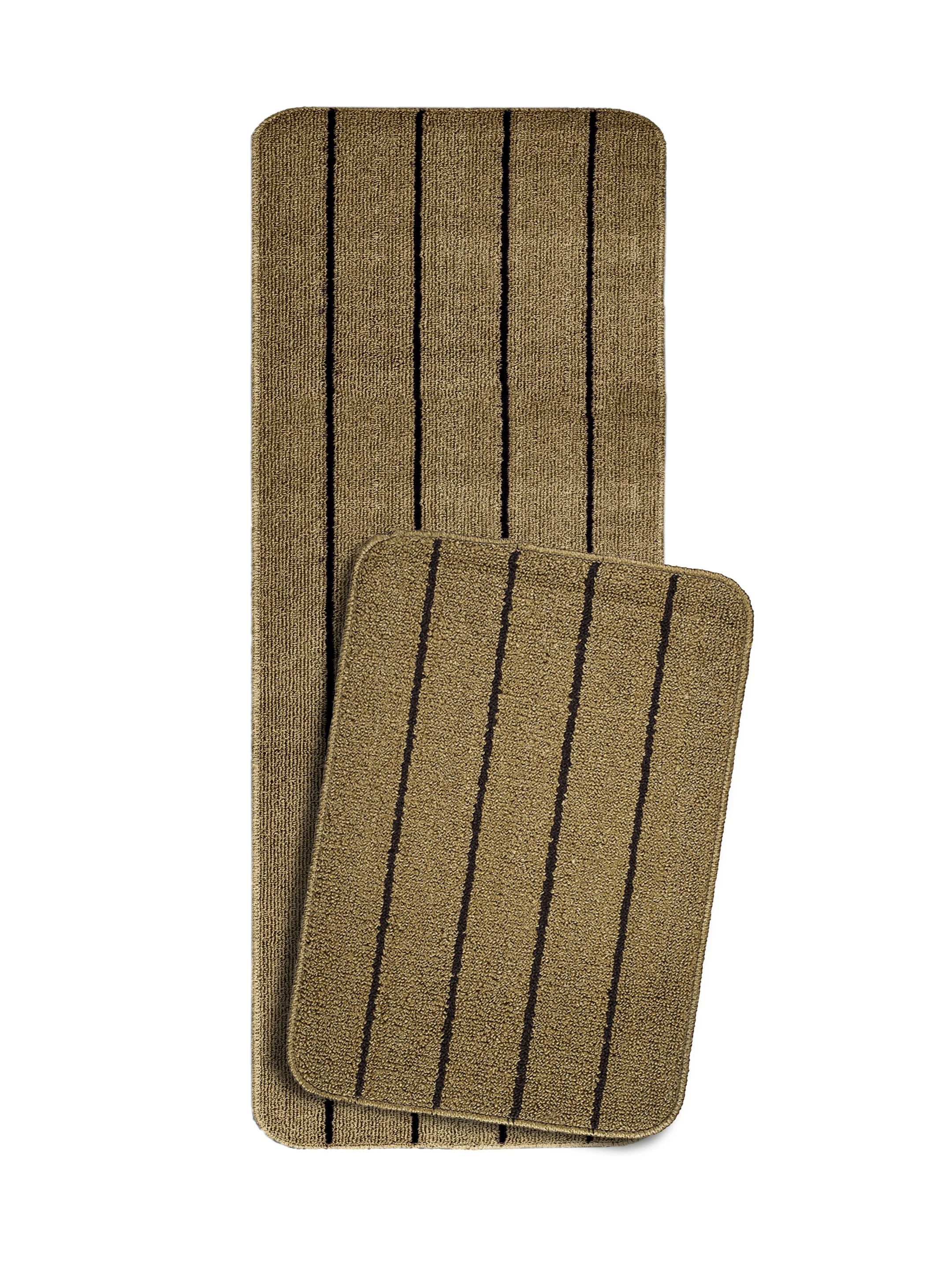 Multiuse Polyester Door Mat & Runner Floor Mat Combo Pack of 2 | Anti-Skid | Quick Drying | Soft Water Absorbent | Modern Design - Image 16