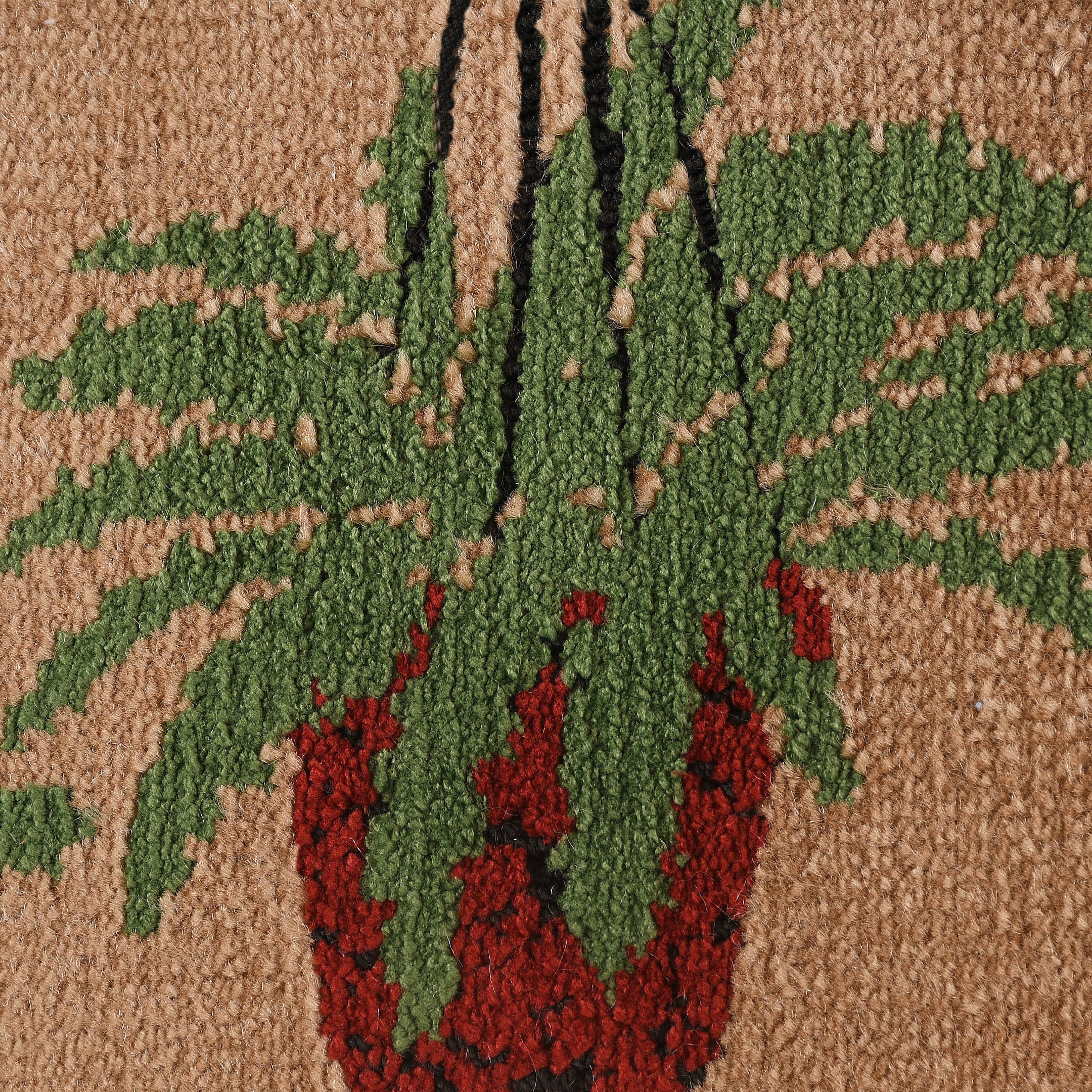 3 Pots Anti-Slip Door Mat | Decorative & Functional | 40x60 cm Size - Image 2