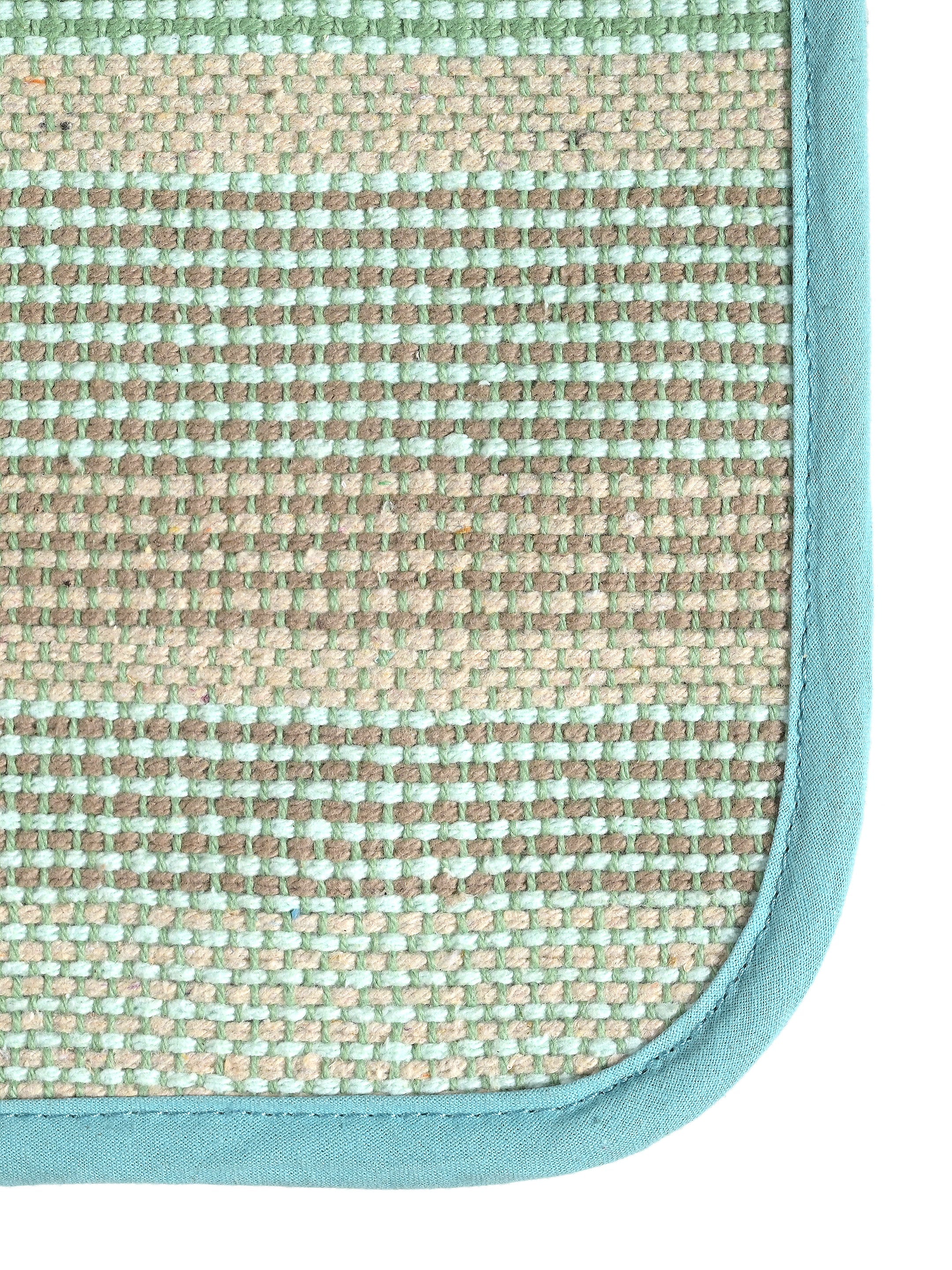 Prana Cotton Yoga Mat | Eco-Friendly & Sweat Resistant - Image 3