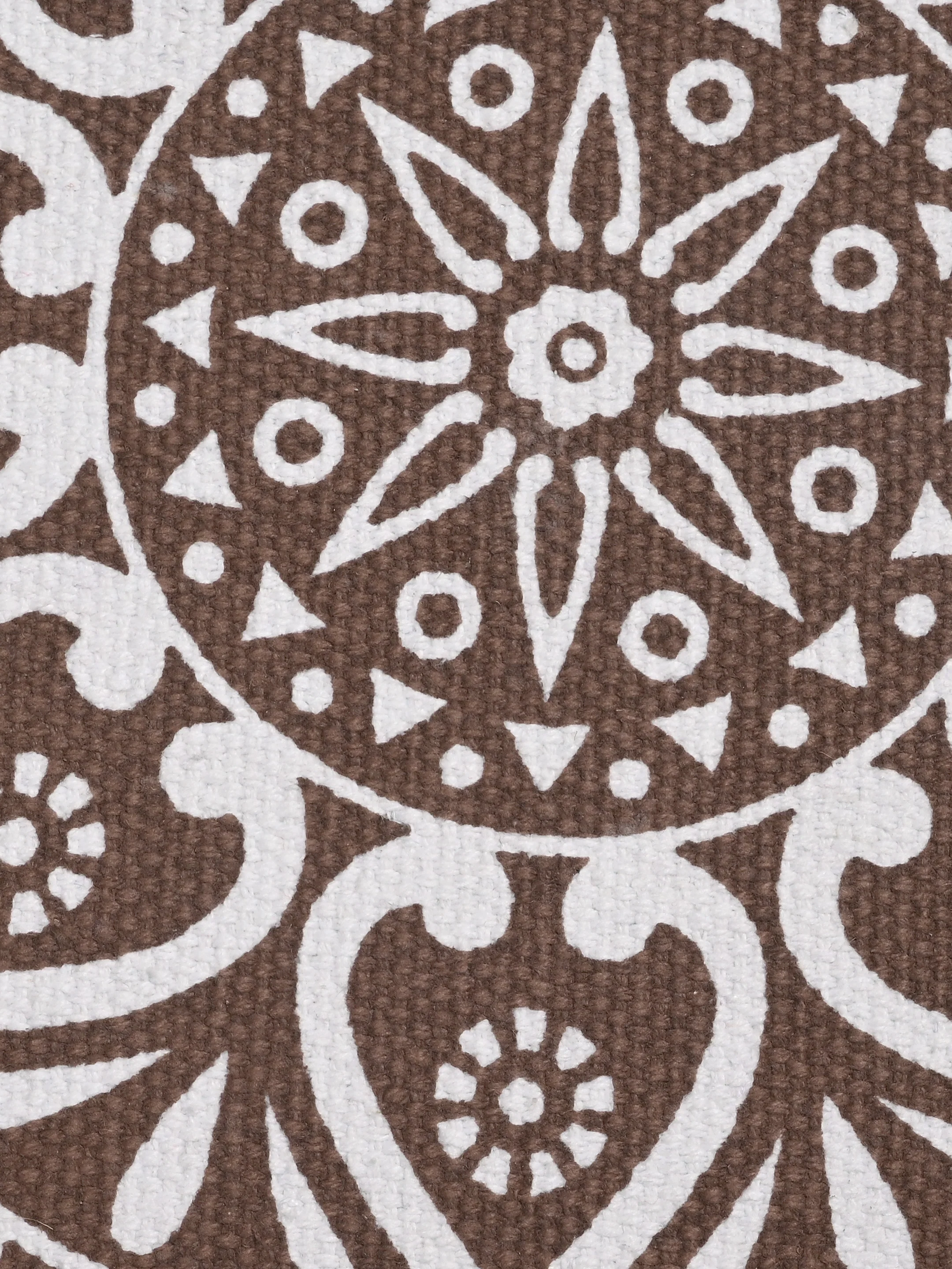 Crochet Round Table Mat with Fringe Edges | Handmade Anti-Skid Decorative Piece - Image 8