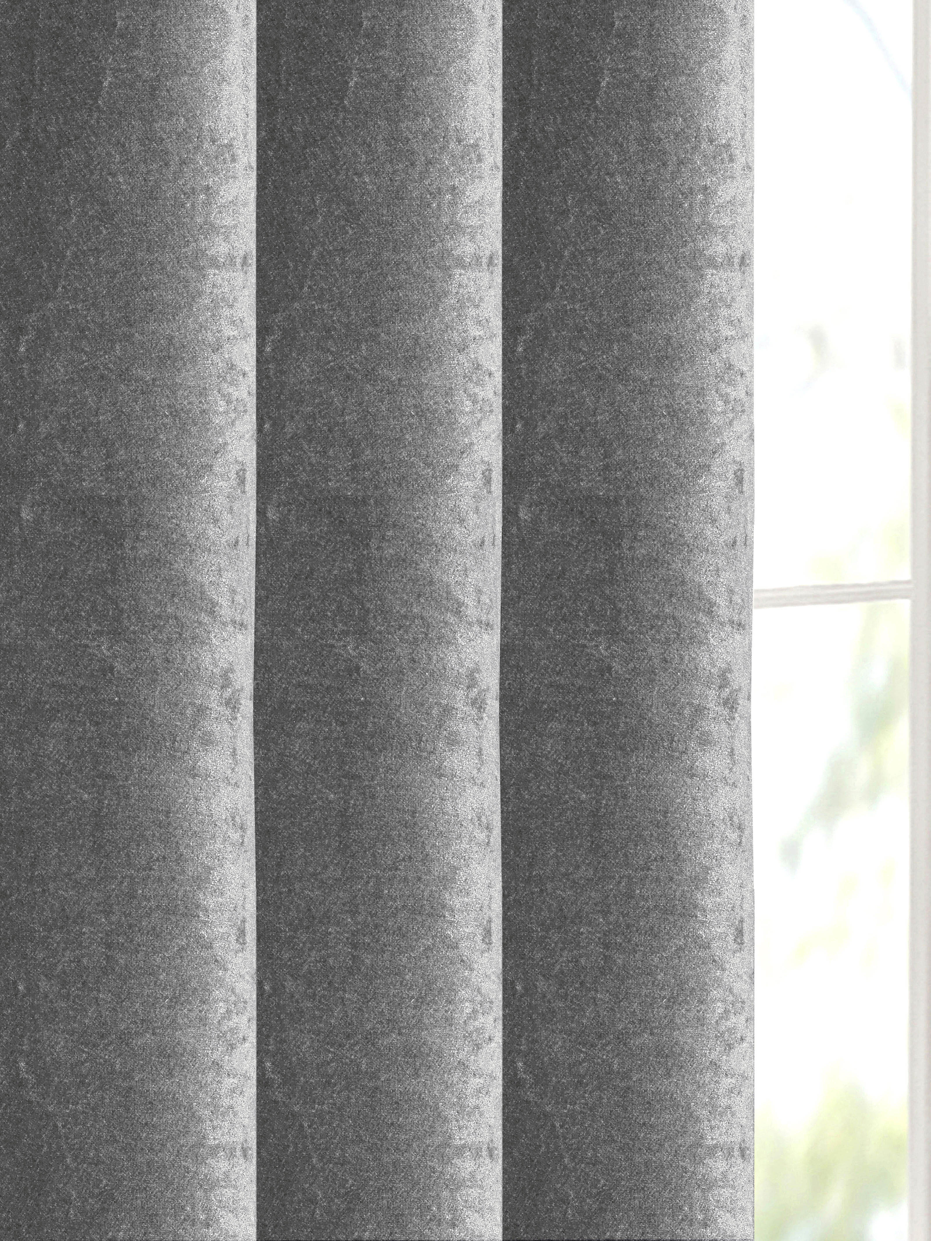 Reversible Glaze Blackout Curtain | Double Sided Satin & Velvet | Washable Non-Fading Non Shrinking - Image 3