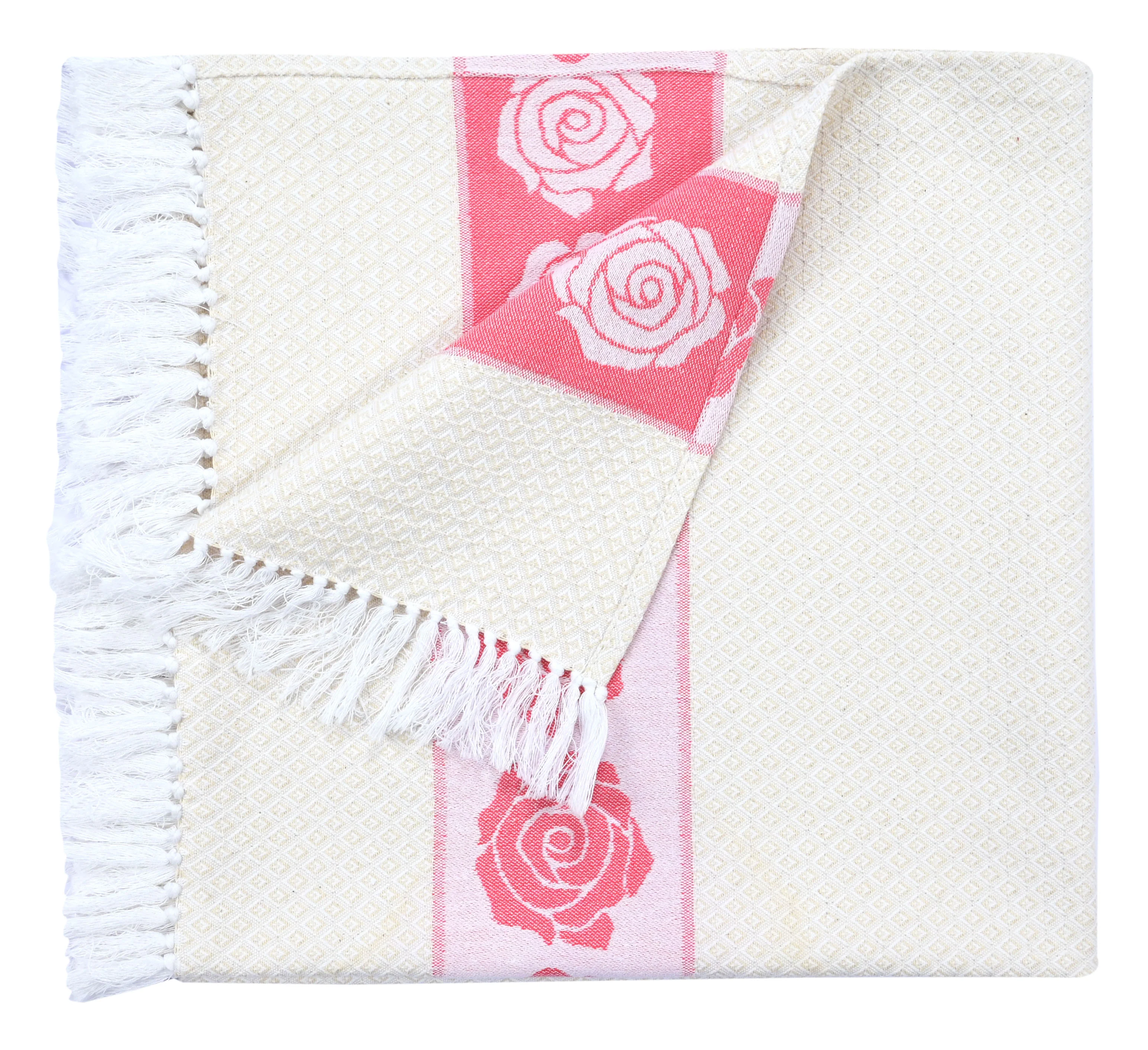 Rose Pure Cotton 2 PC Bath Towel Set | Quick Dry Soft Towels | Bathing Kitchen Towel Gym | Men & Women | Bathroom Accessories Set | - Image 34