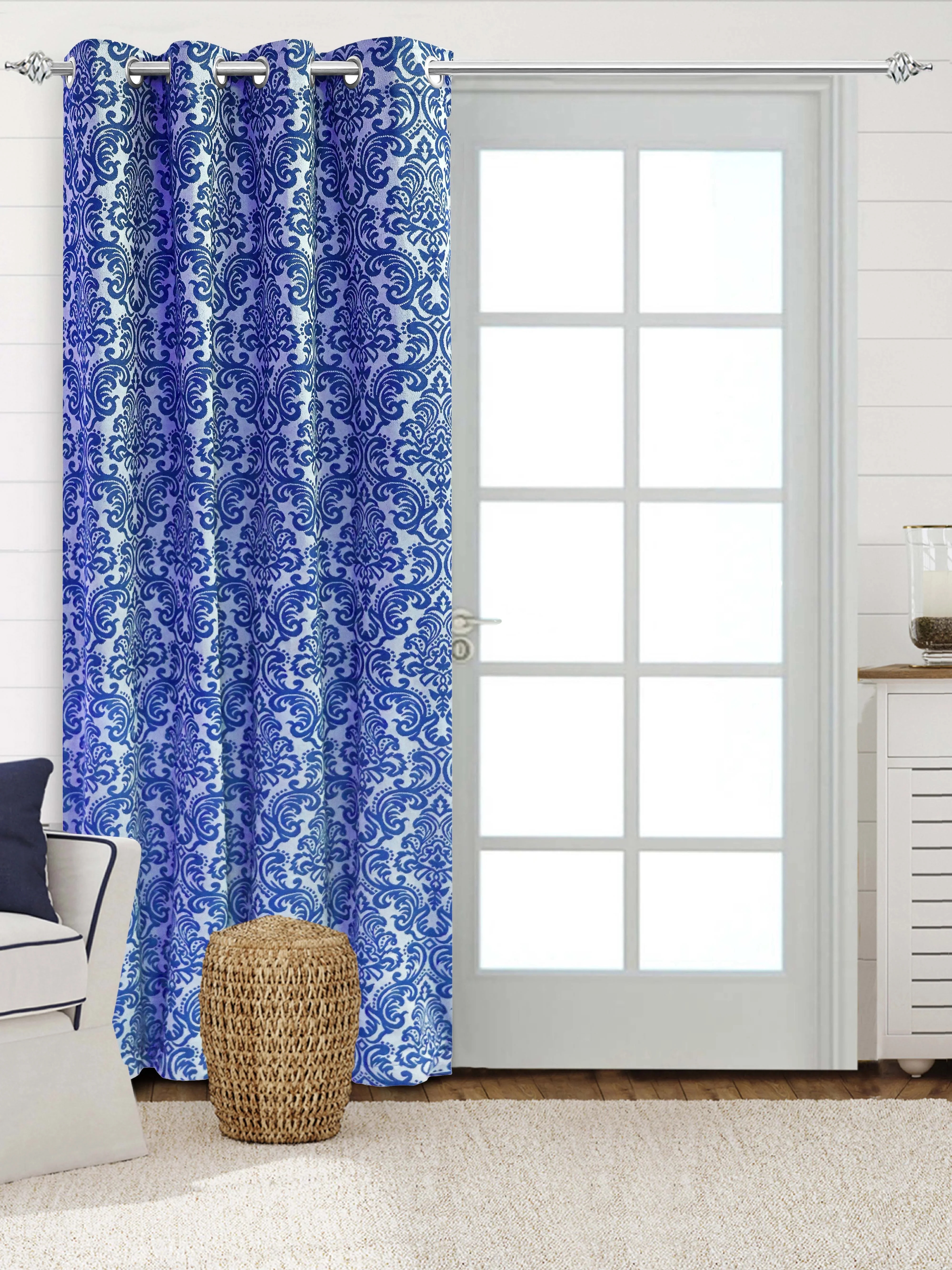 ROYALTY Cotton Curtains | Elegant Drapes with Soft Texture & Premium Finish - Image 3
