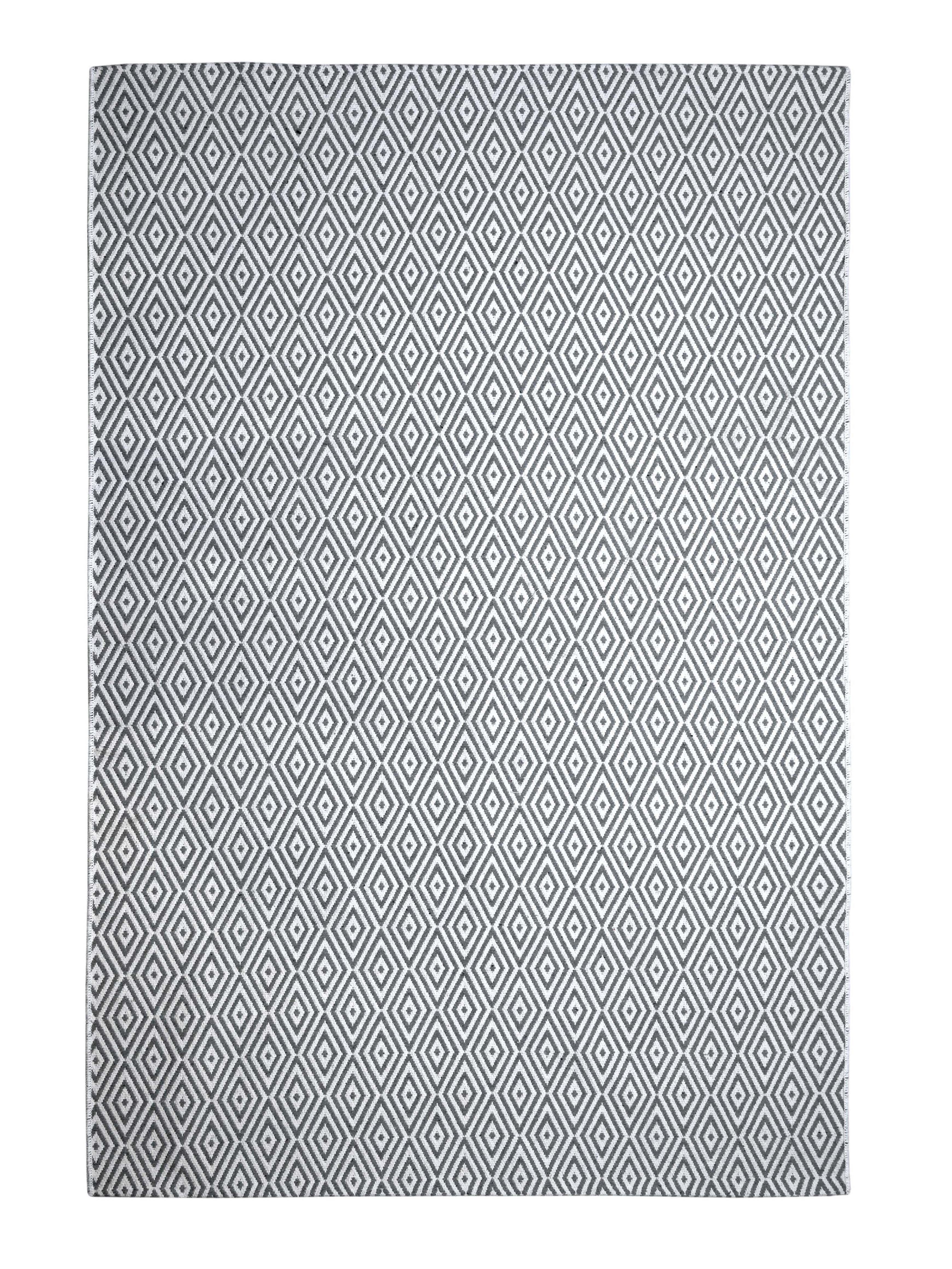 Diamond Cotton Printed Rug - Image 17