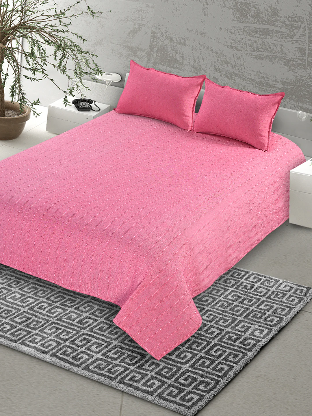 Sansaar Chawla Handwoven Cotton Bed Cover Set – Traditional Woven Detailing - Image 10