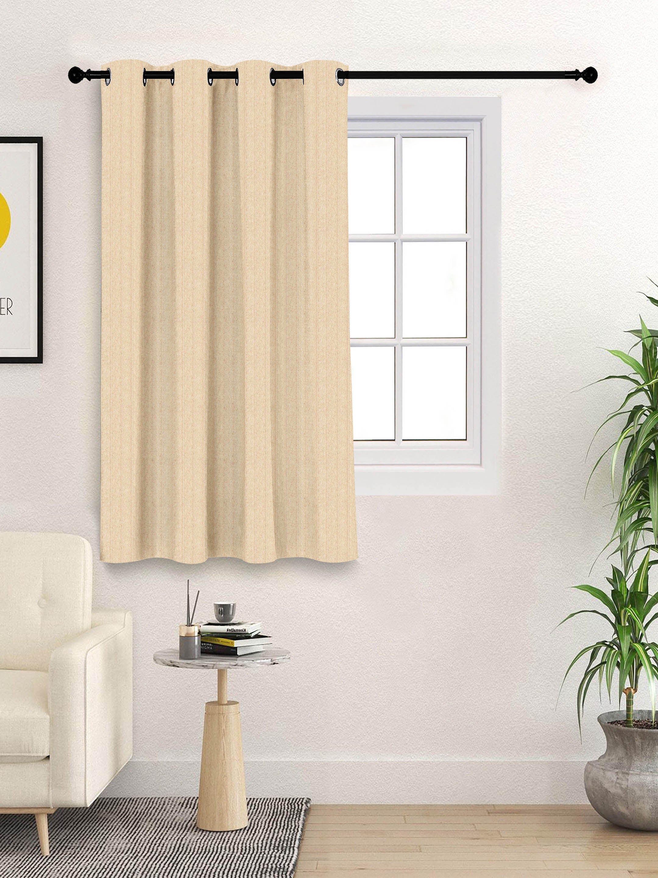 Chawla Handmade Cotton Curtains | Stripes Pattern - Image 31